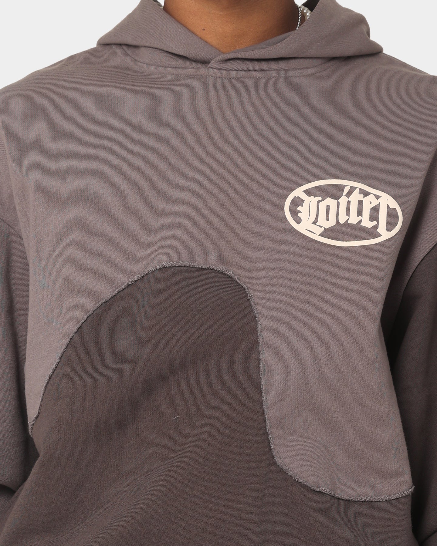 Loiter Palette Hoodie Grey - Image 5