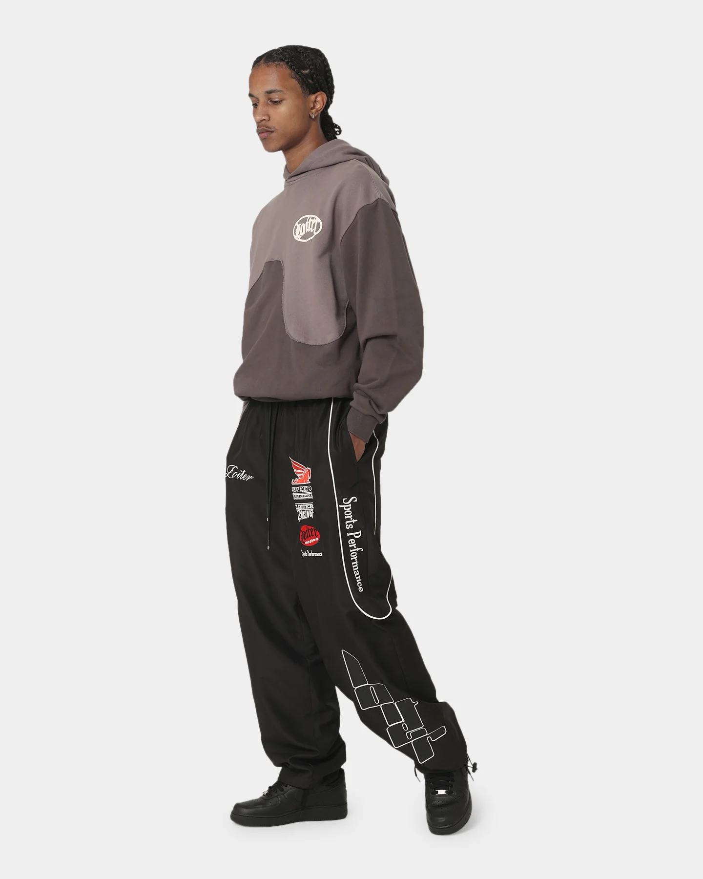 Loiter Palette Hoodie Grey - Image 9