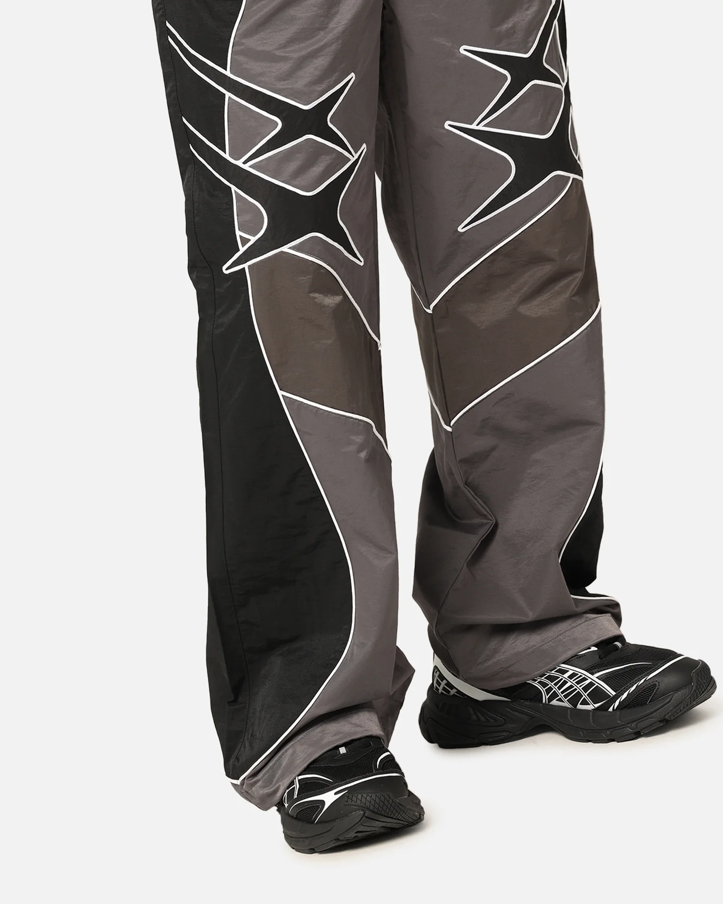Loiter Paradise Track Pants Black/Grey - Image 3