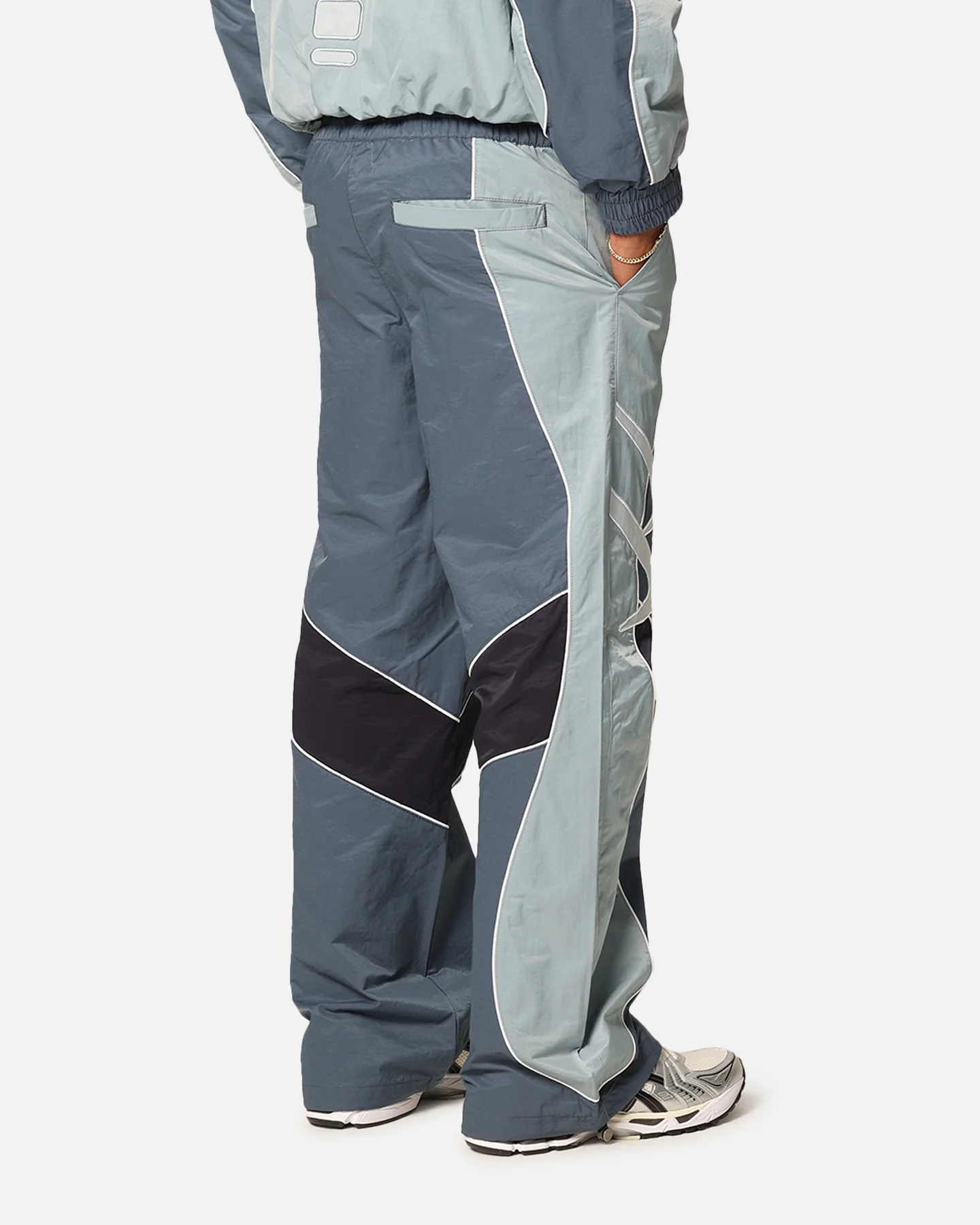 Loiter Paradise Track Pants Blue - Image 5