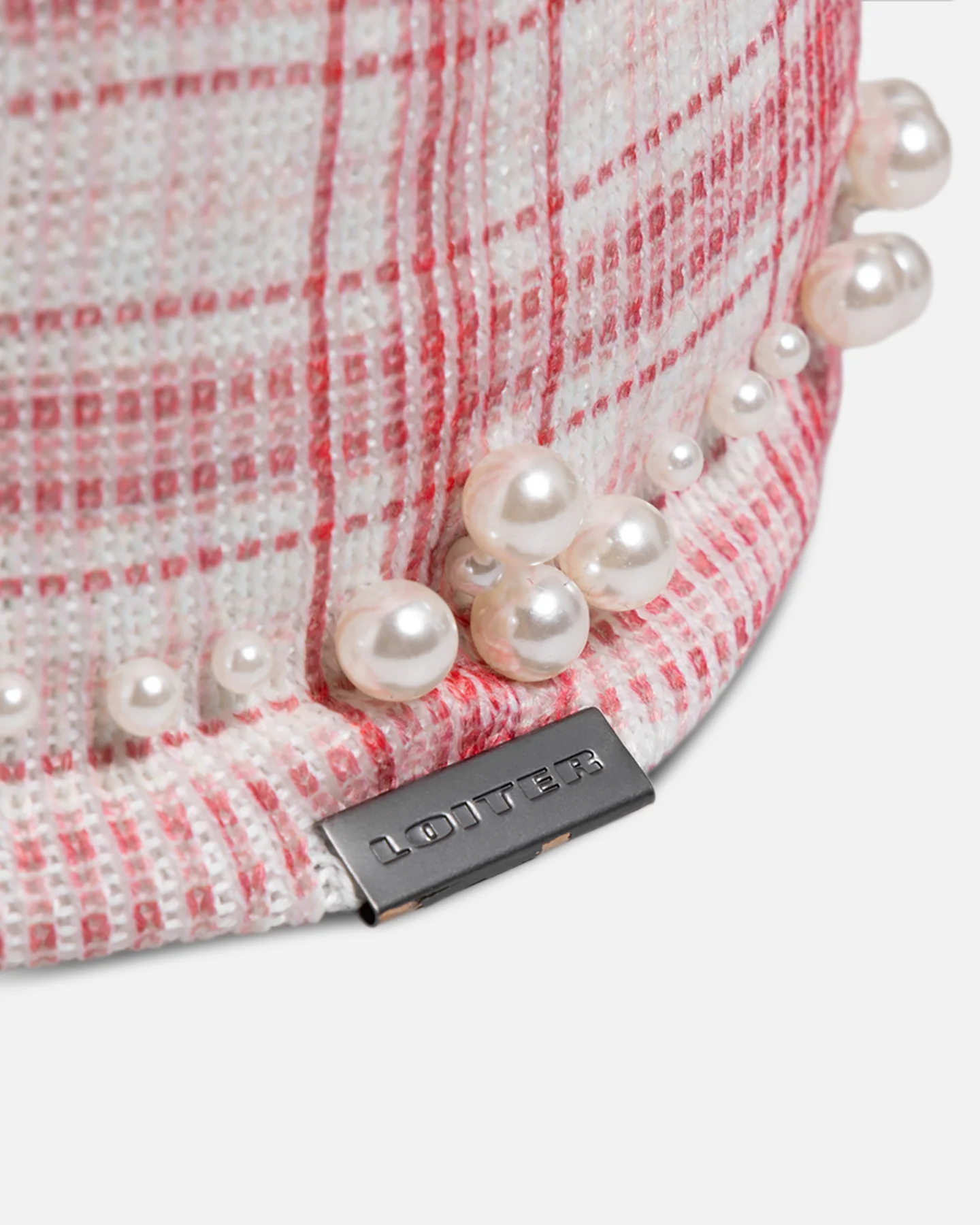 Loiter Pearl Skully Pink Check - Image 5