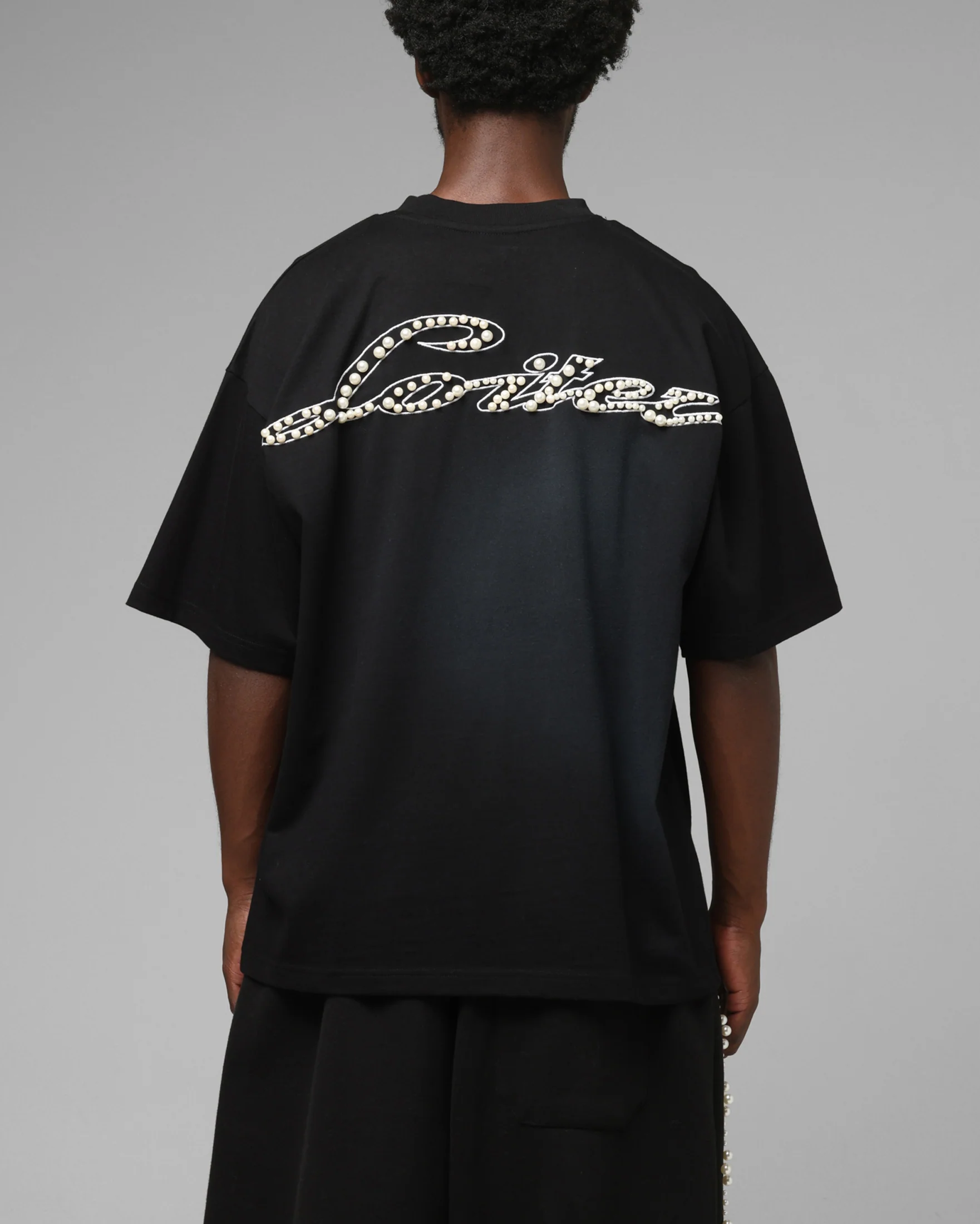 Loiter Pearl T-Shirt Black