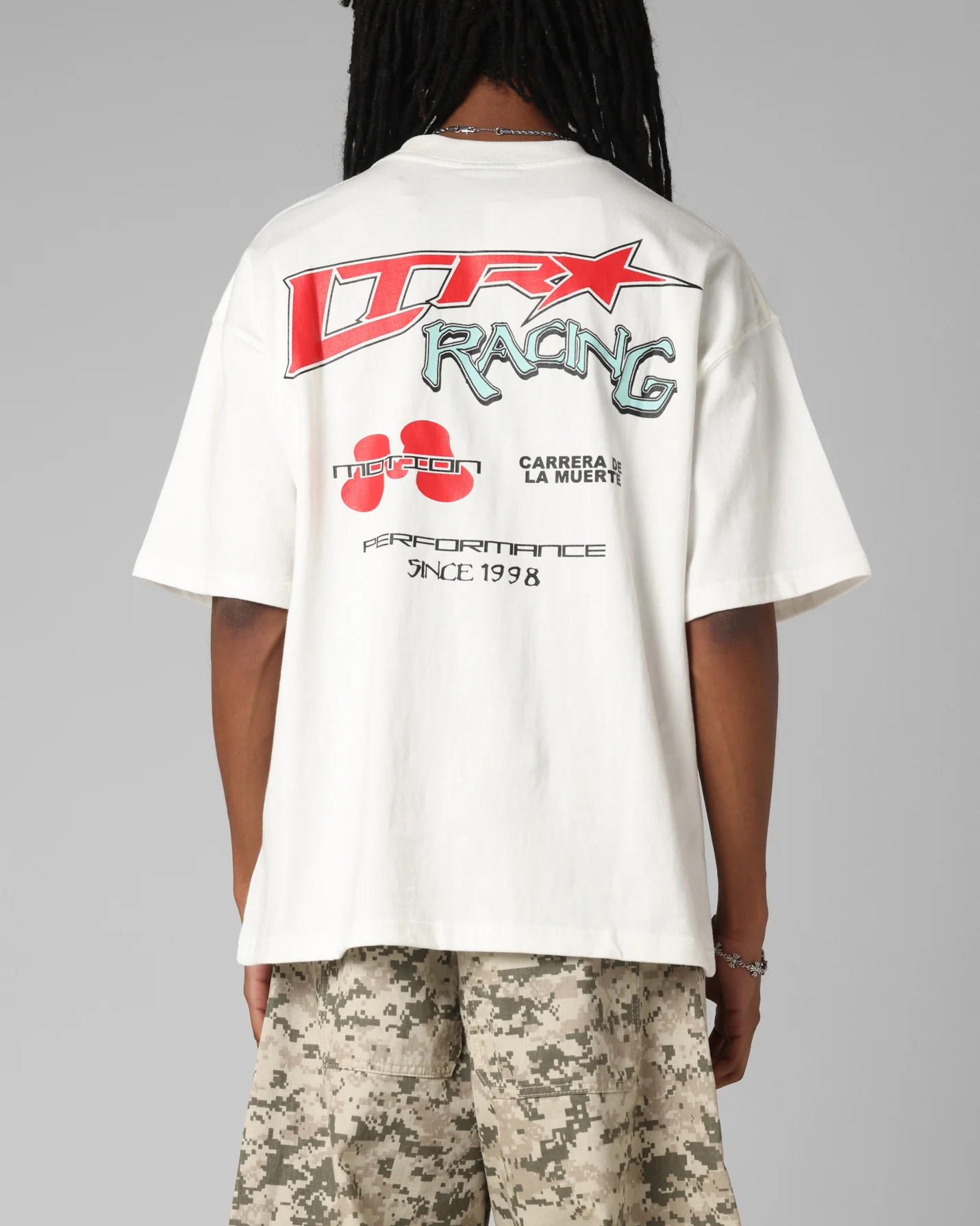 Loiter Performance Premium T-Shirt Off White - Image 2