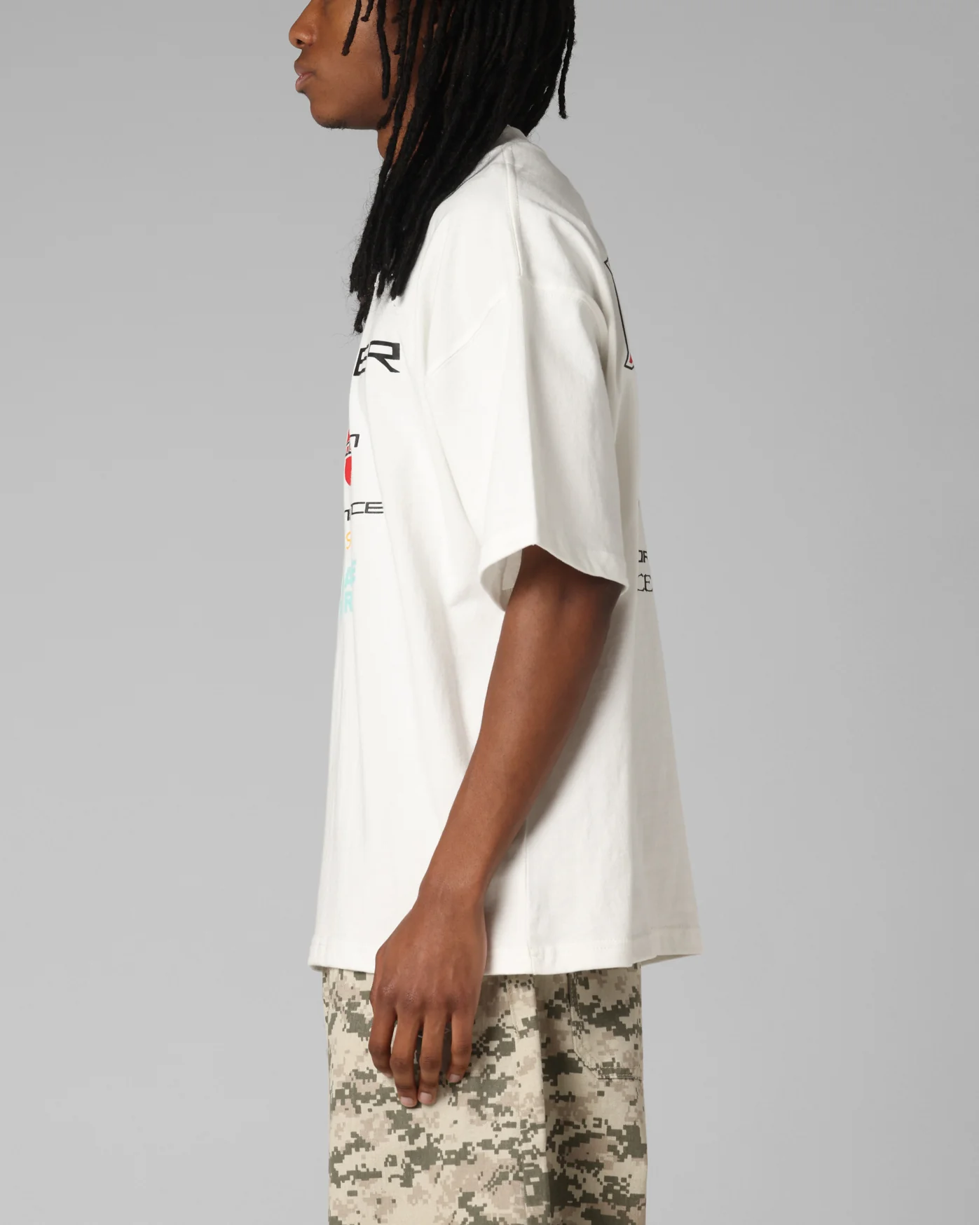 Loiter Performance Premium T-Shirt Off White - Image 6