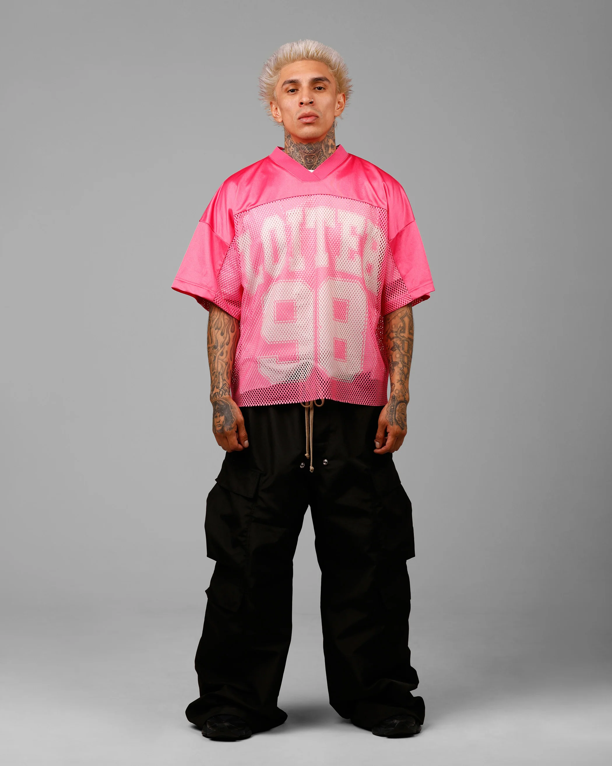 Loiter Quarterback Training Jersey Pink - Image 3