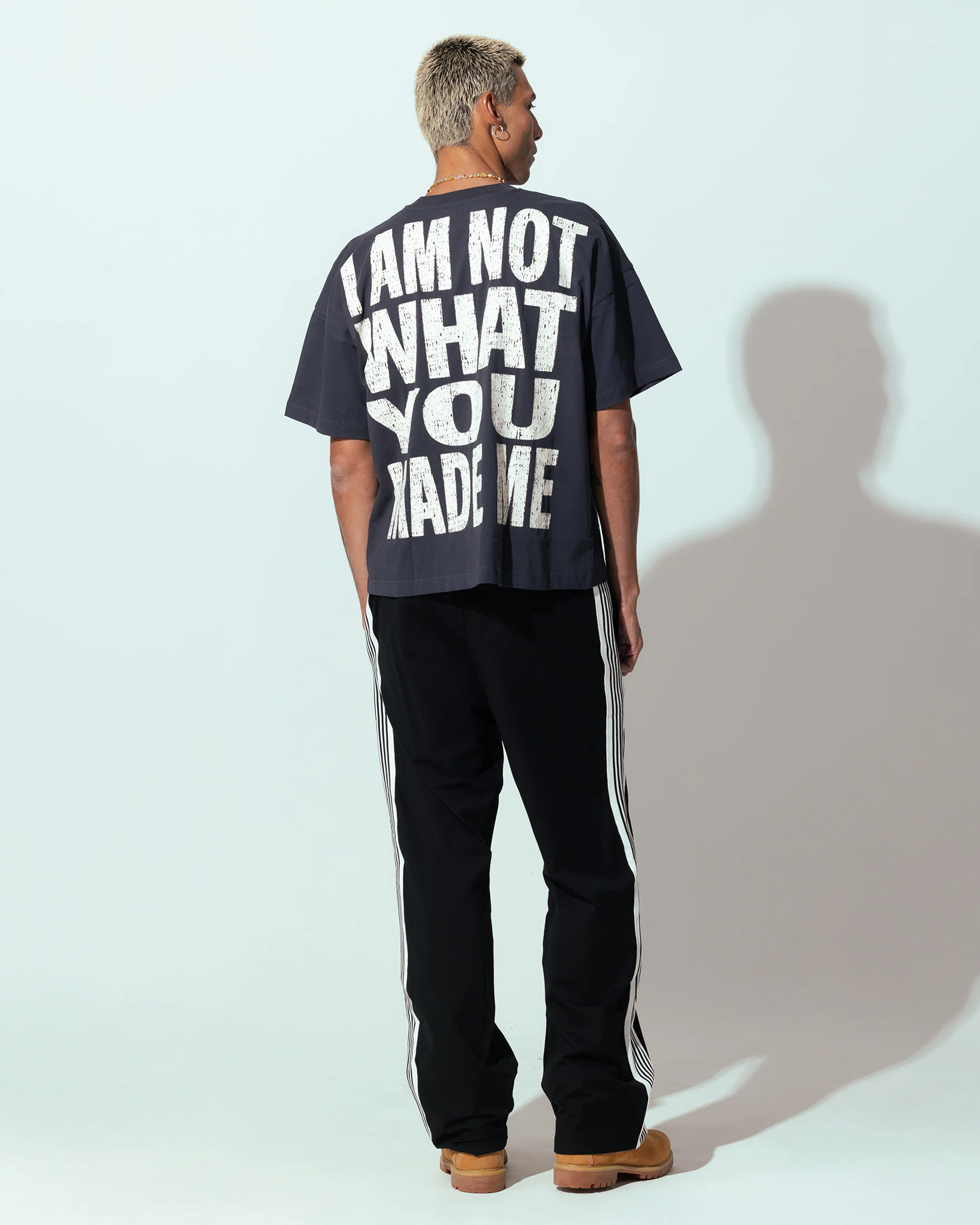 Loiter Repressed Box T-Shirt Charcoal - Image 3