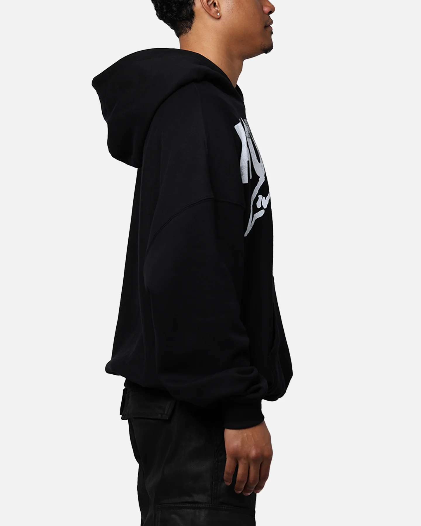 Loiter Riot Hoodie Black - Image 4
