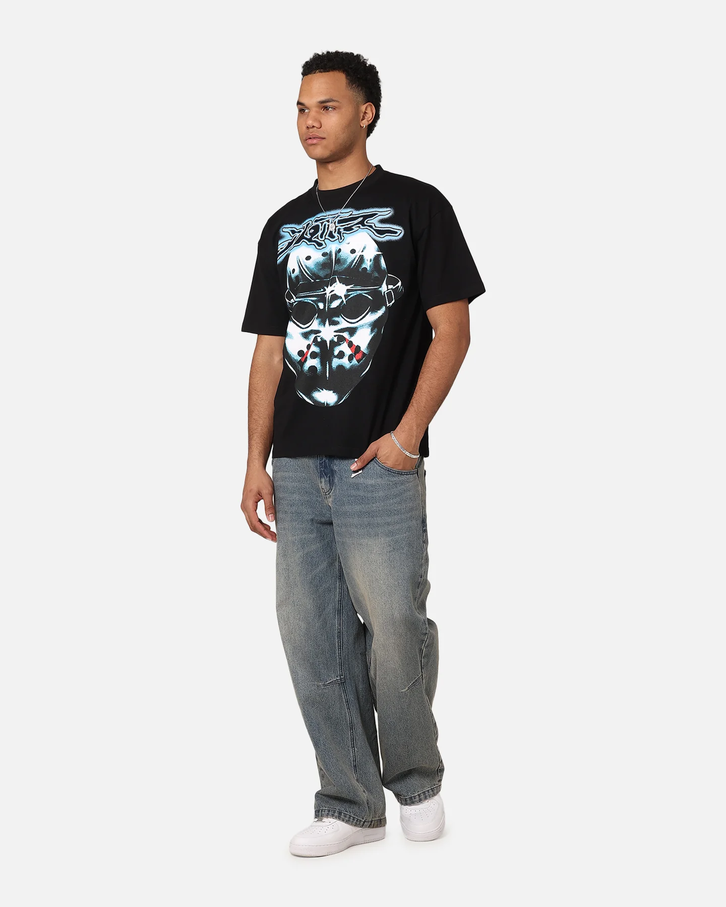 Loiter Search And Destroy T-Shirt Black - Image 3