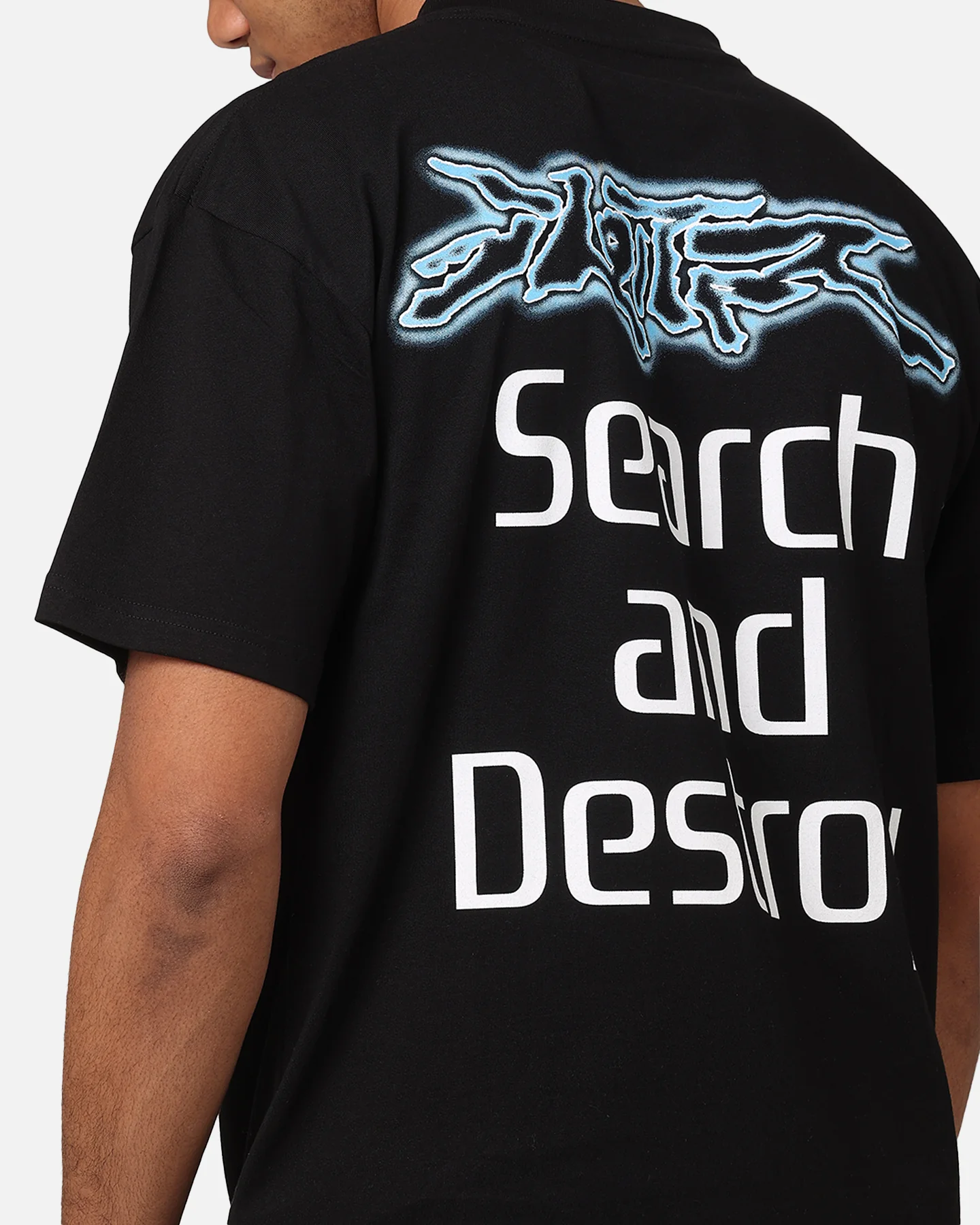Loiter Search And Destroy T-Shirt Black - Image 7