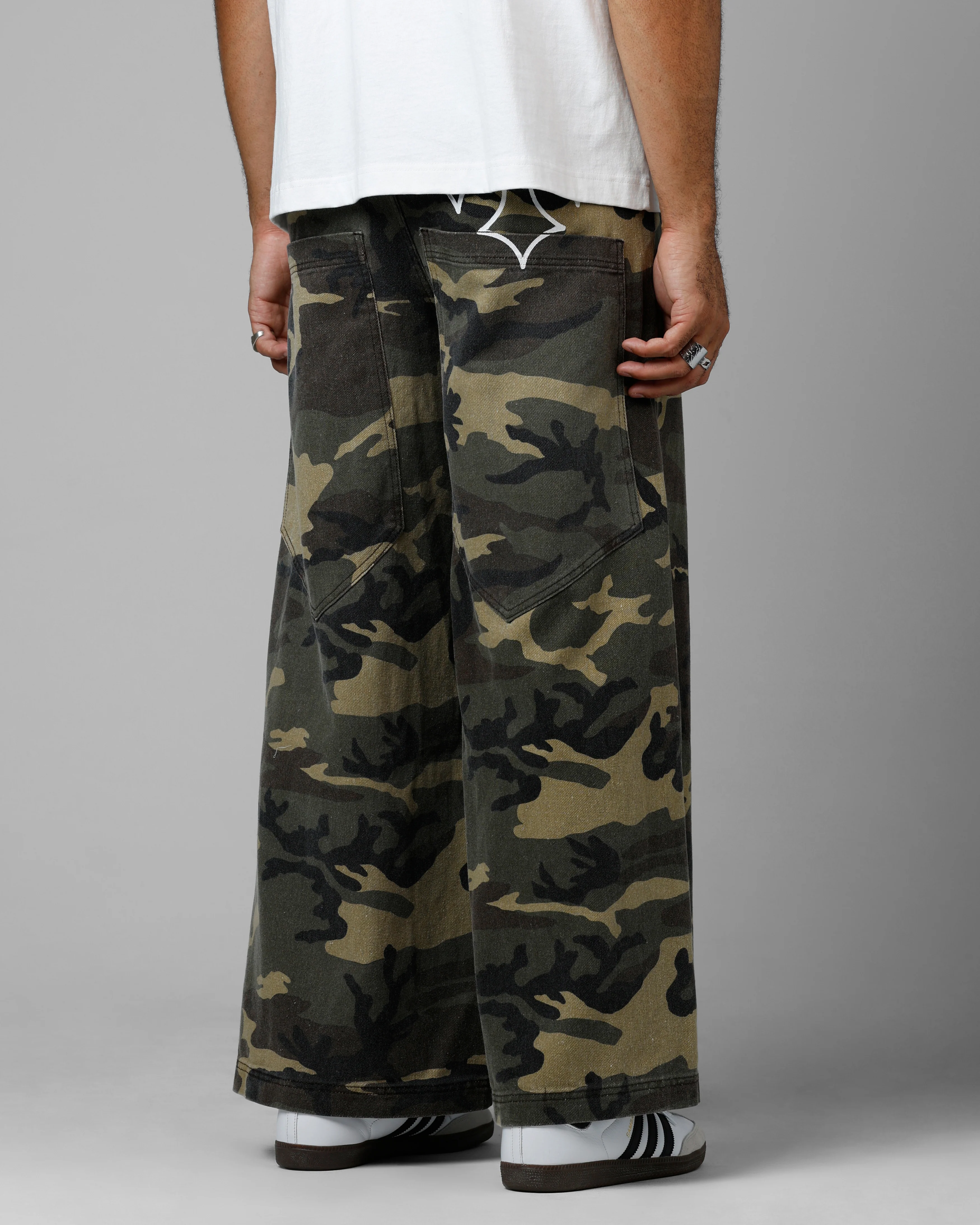 Loiter Skate Jeans Washed Camo - Image 3