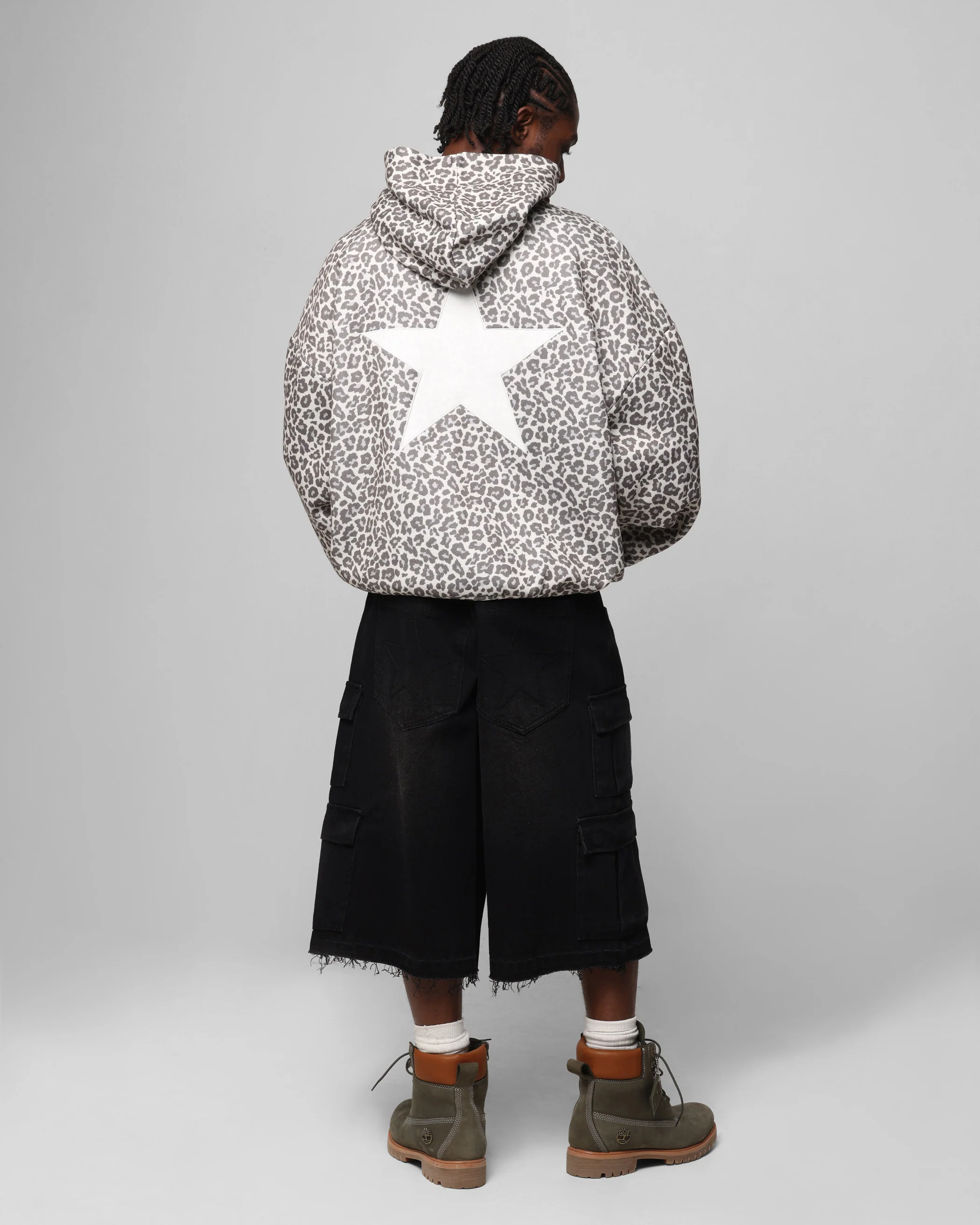 Loiter Soho Hoodie Snow Leopard - Image 4