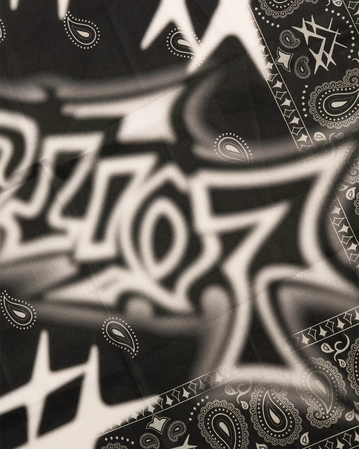 Loiter Spray Bandana Black - Image 3
