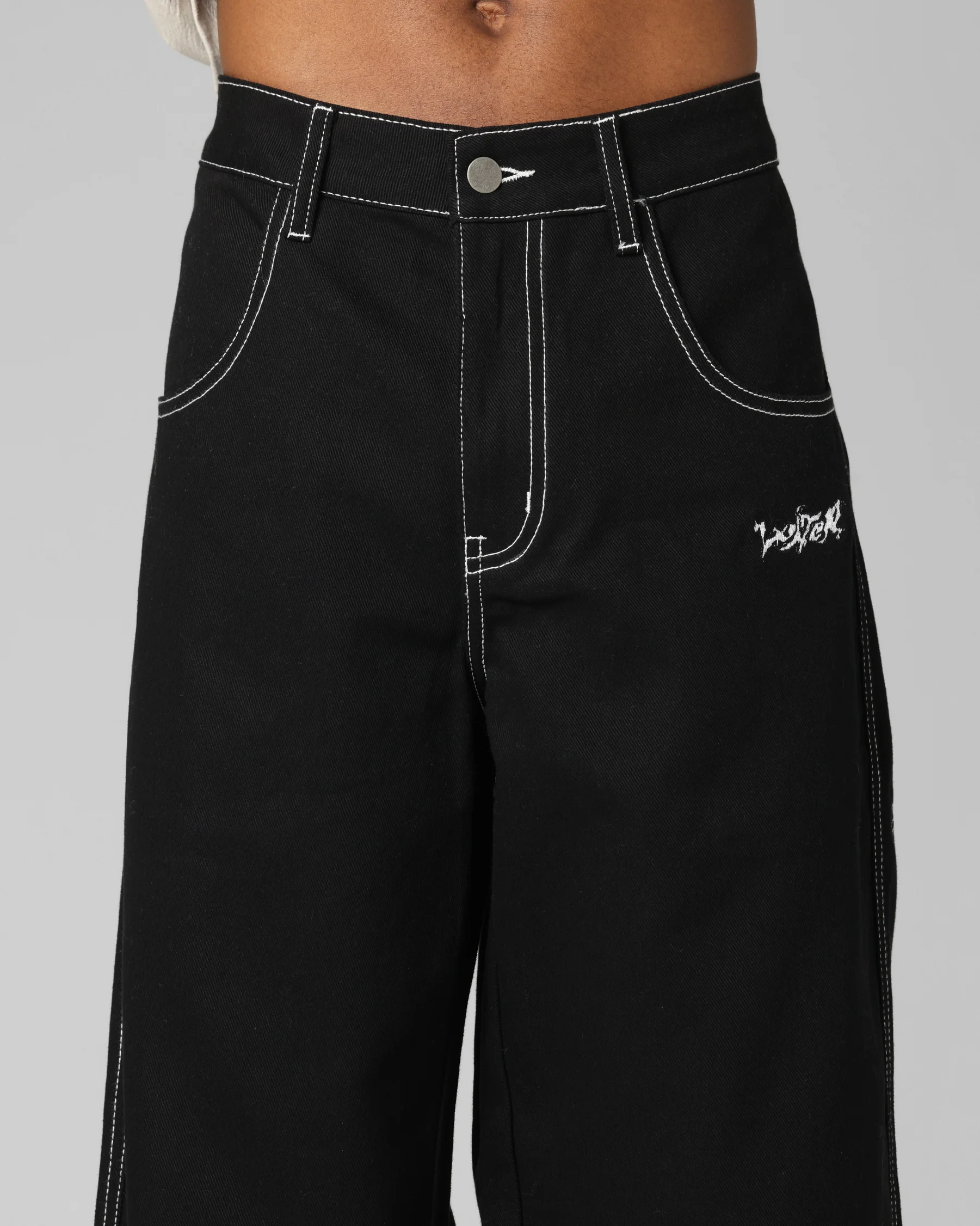 Loiter Star Born Jeans Black - Image 8