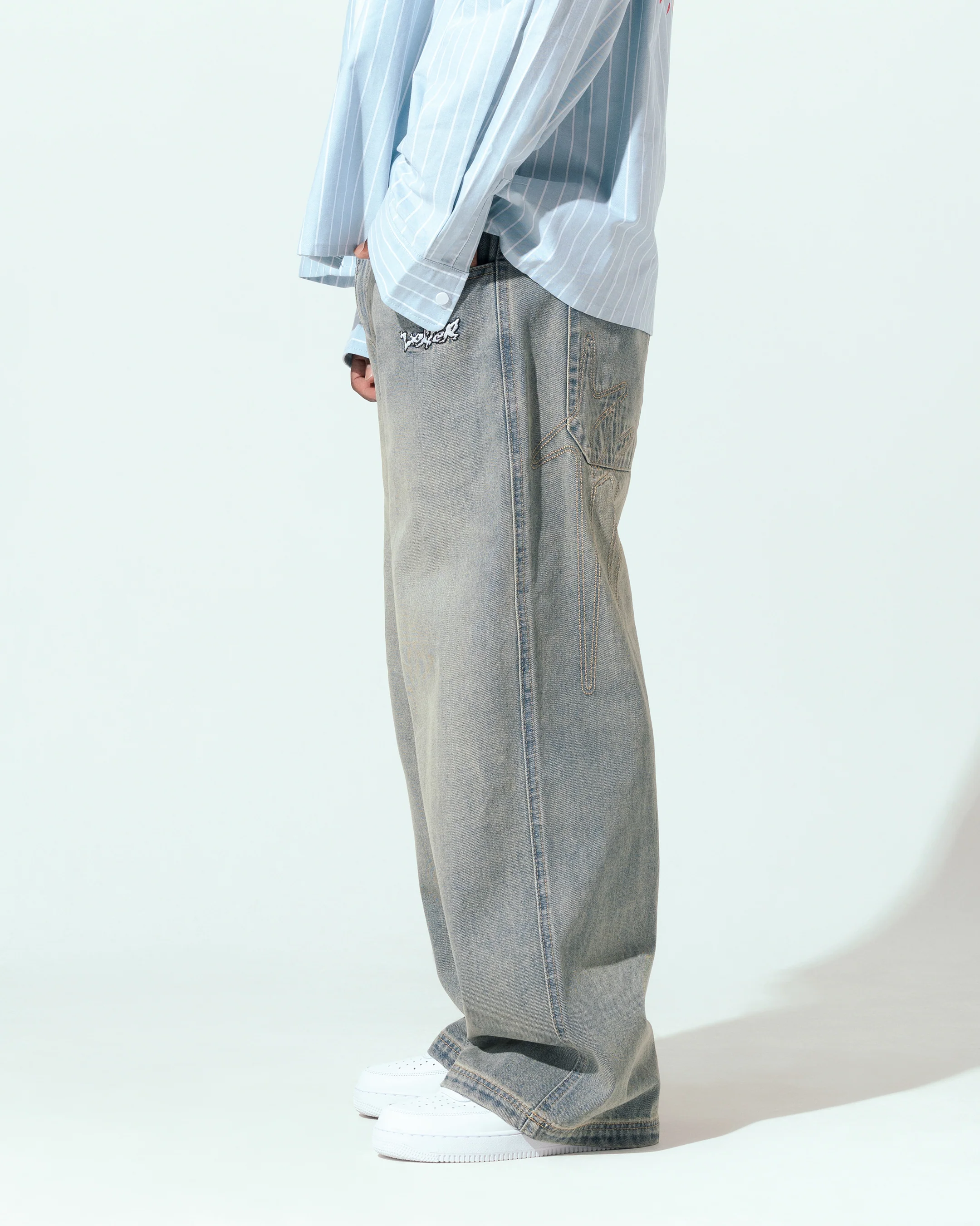 Loiter Star Born Jeans Washed Blue - Image 6