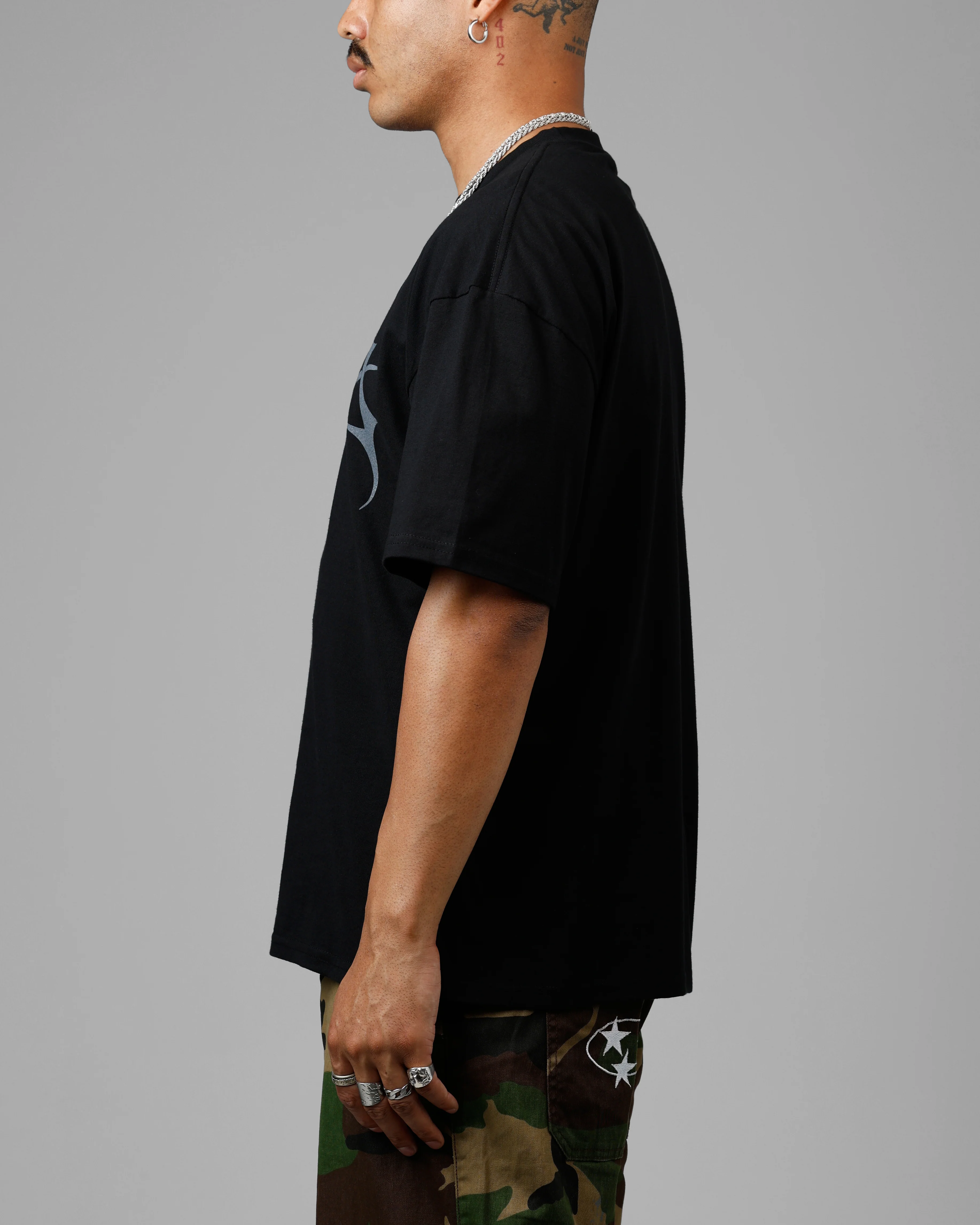 Loiter Starstruckd T-Shirt Black - Image 5