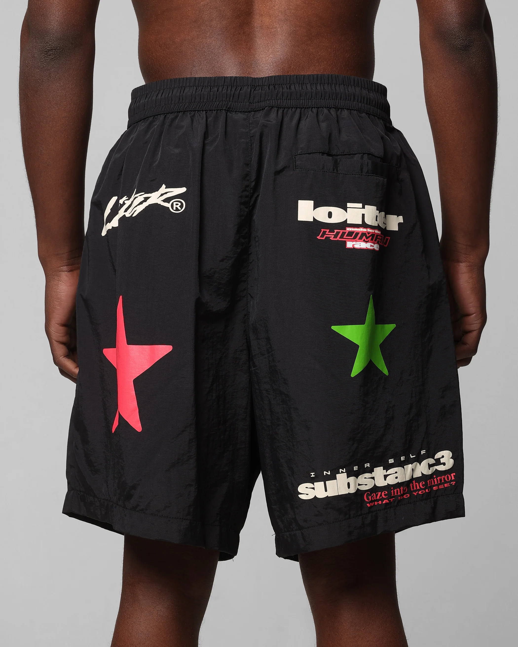 Loiter Substance Shorts Black - Image 8