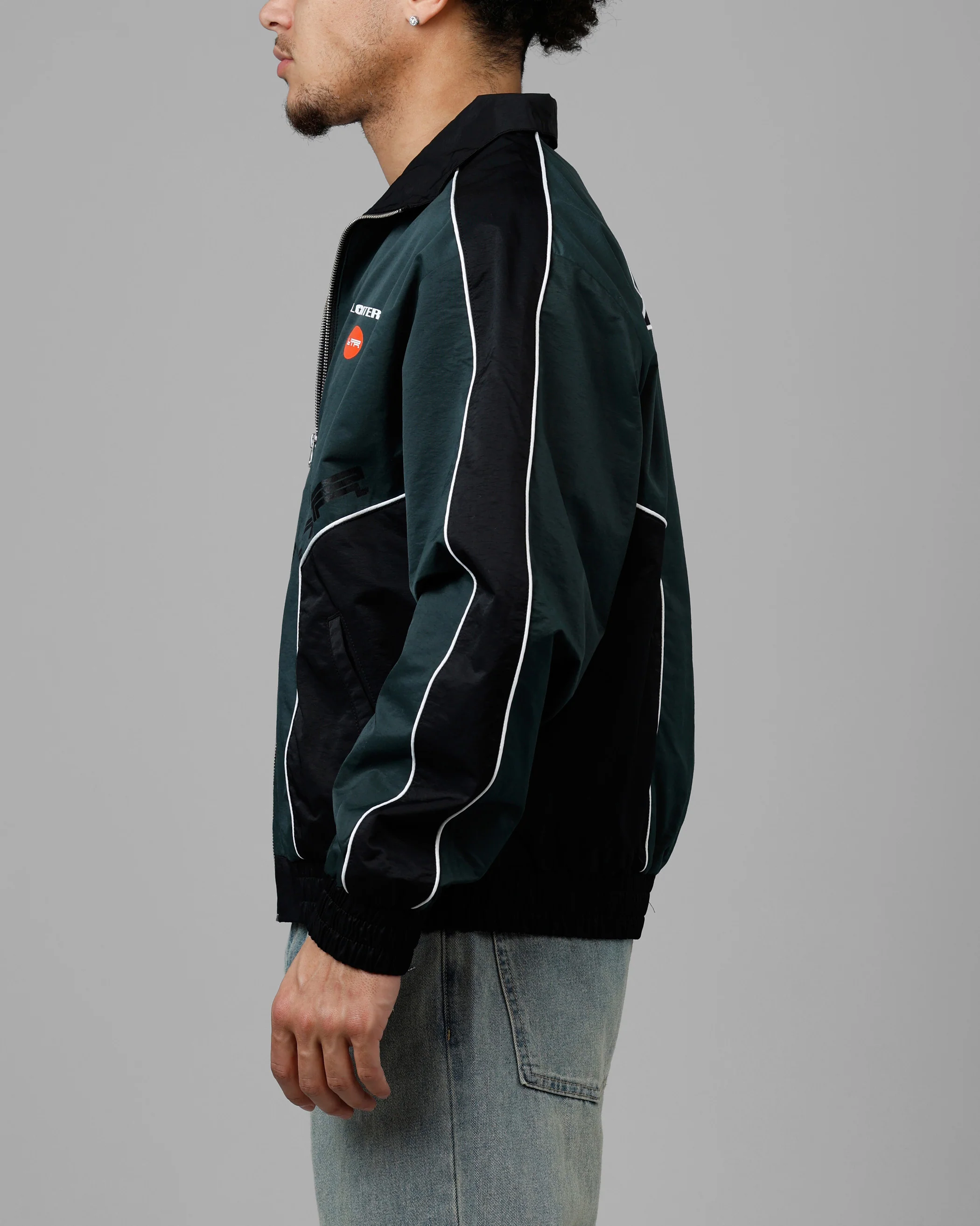 Loiter Tactical Track Jacket Khaki - Image 5