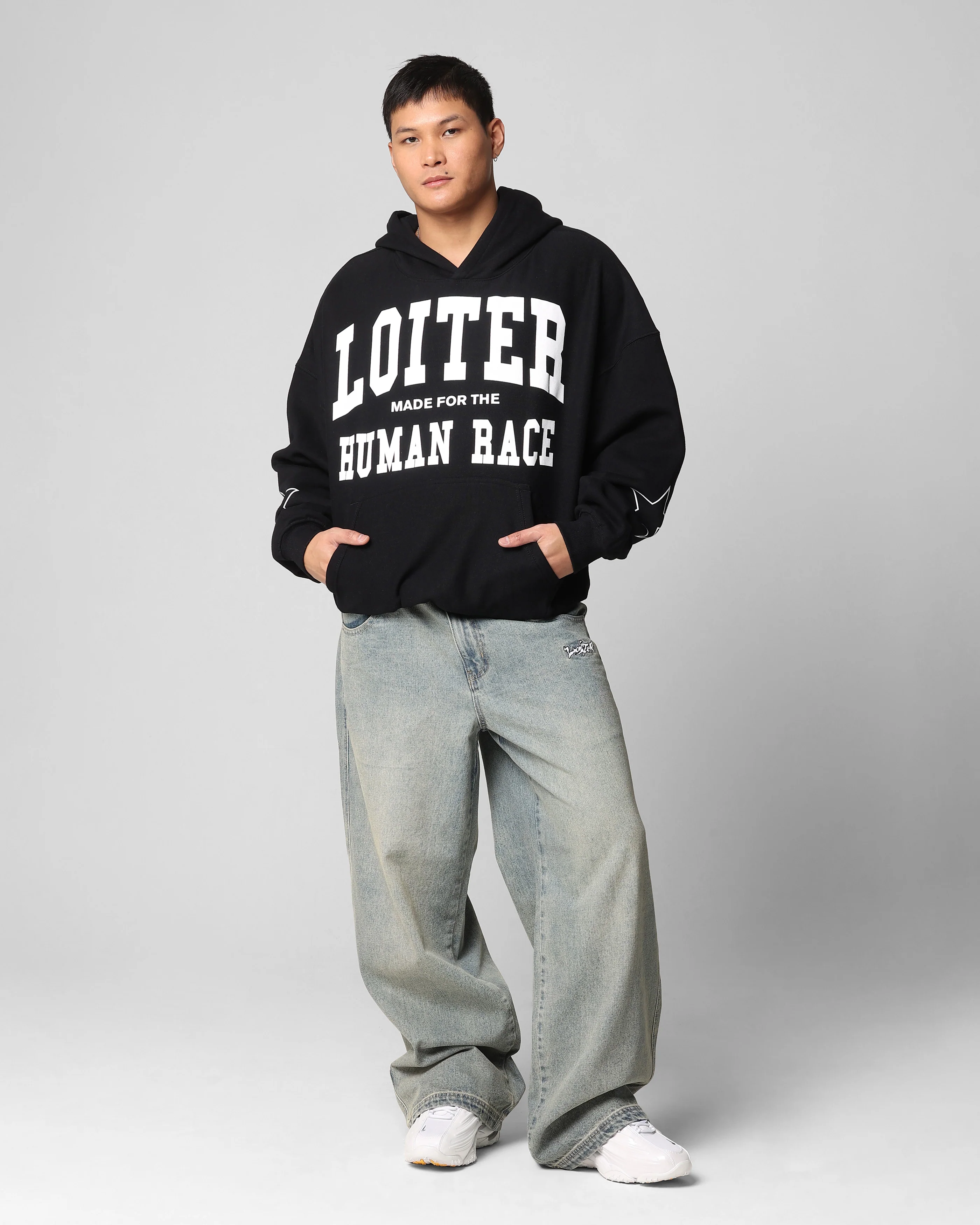 Loiter Training Day Hoodie Black - Image 3