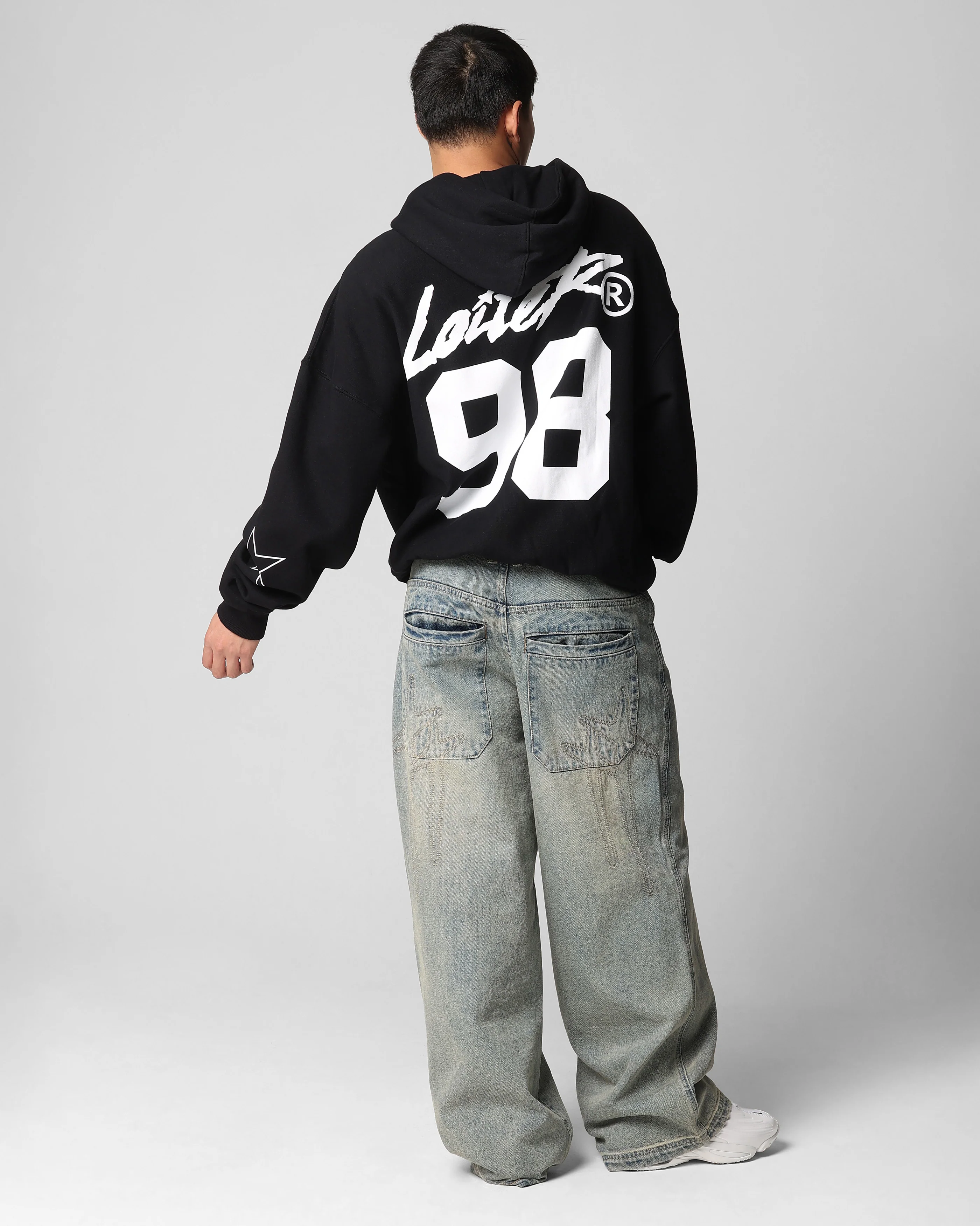Loiter Training Day Hoodie Black - Image 4