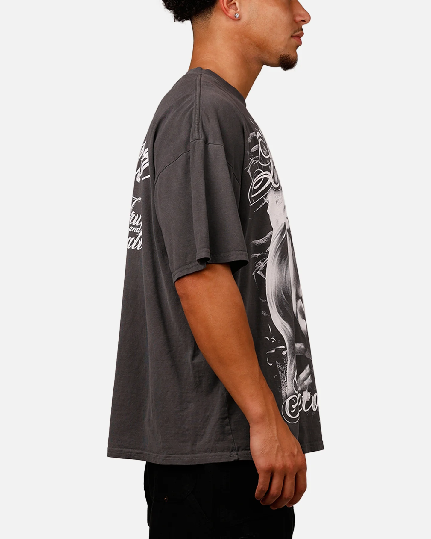 Loiter Truth And Reconciliation T-Shirt Charcoal - Image 4