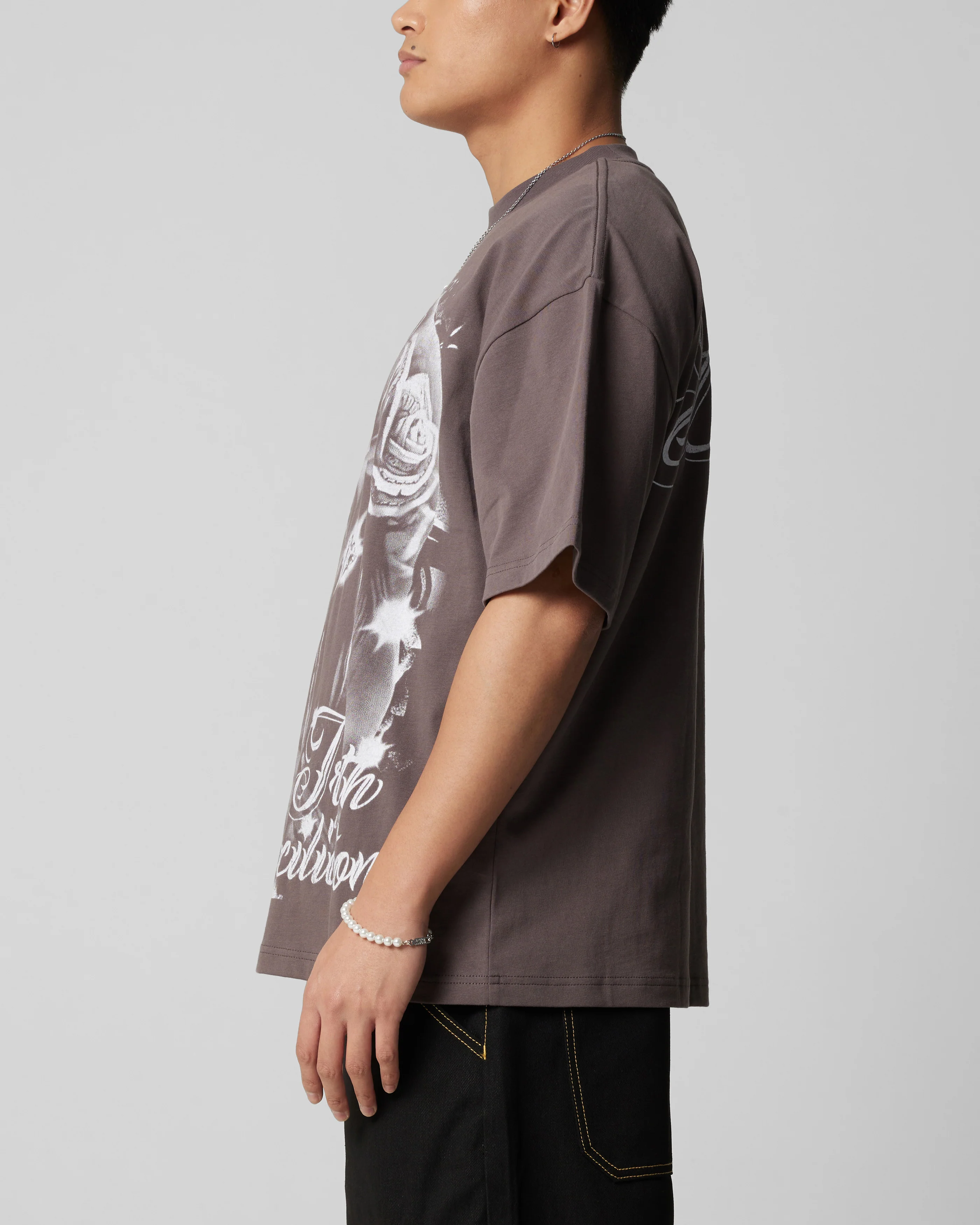 Loiter Truth And Reconciliation T-Shirt Charcoal - Image 6