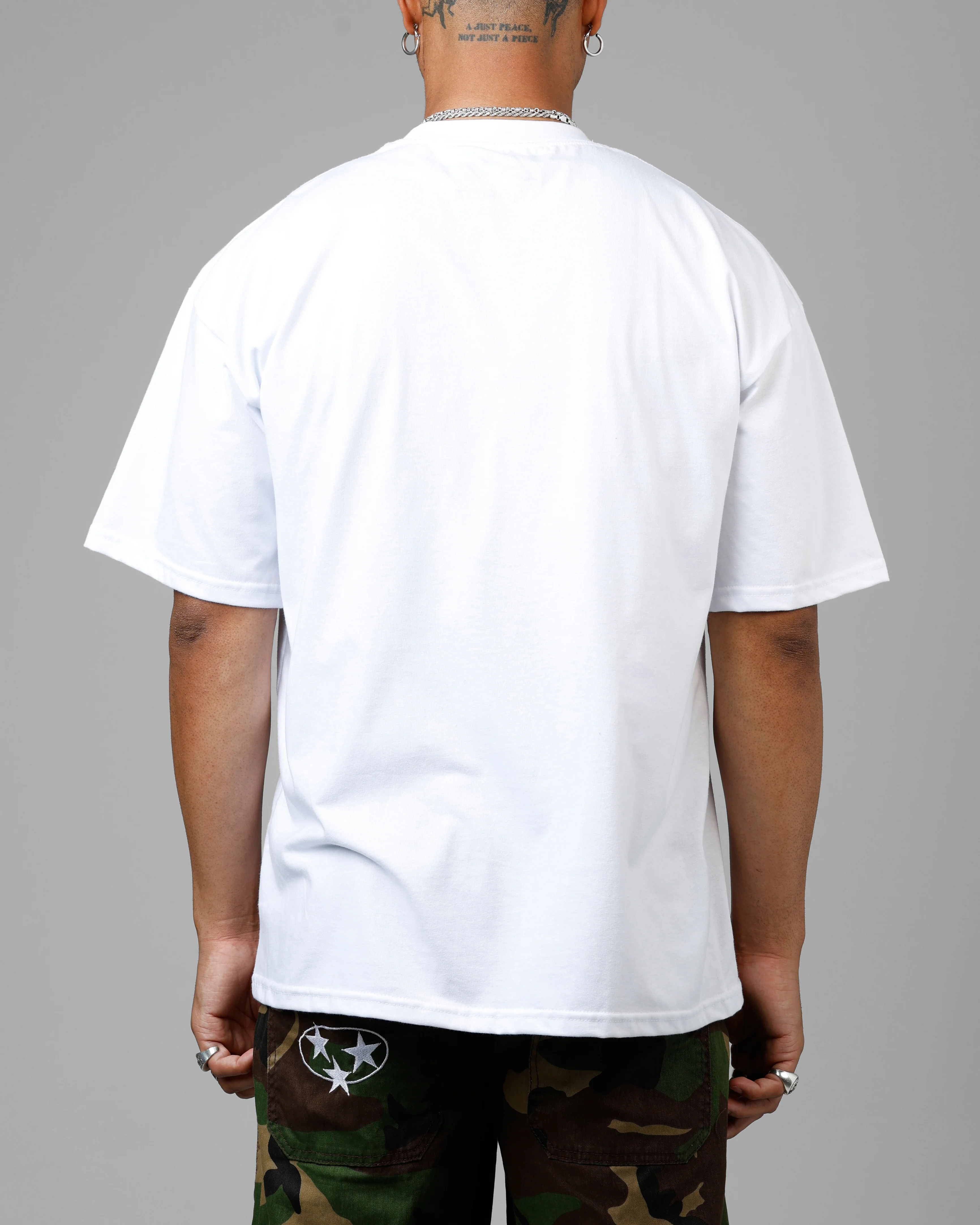Loiter Universe T-Shirt White - Image 2