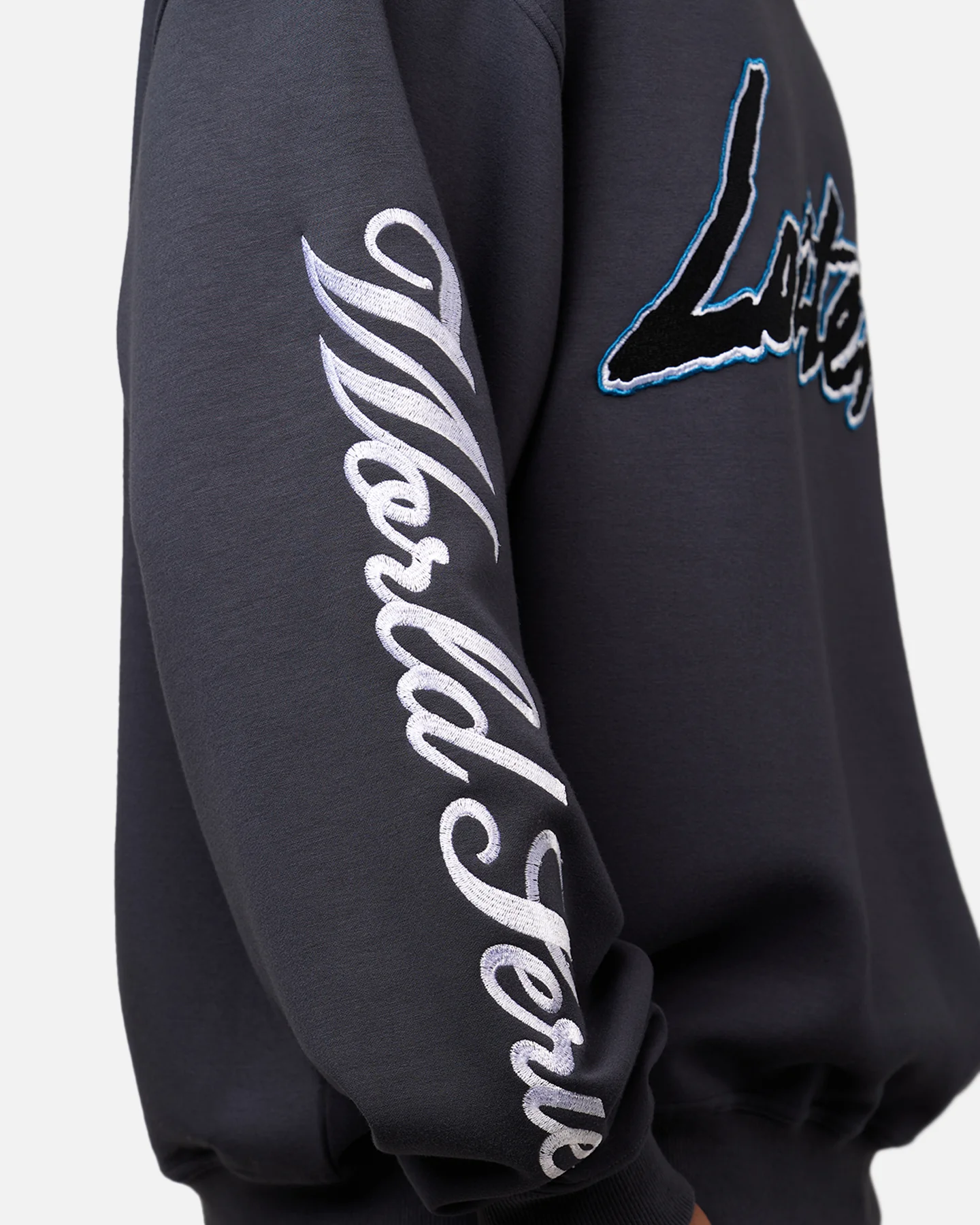 Loiter World Series Crewneck Navy - Image 7