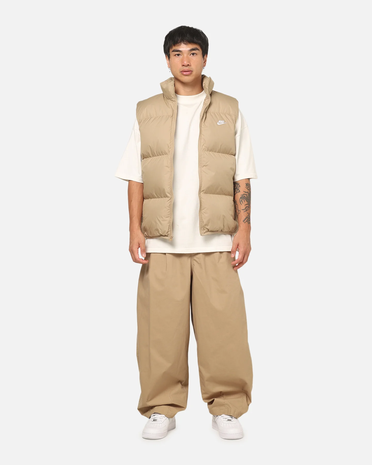 Nike Club Balloon Pants Beige - Image 2