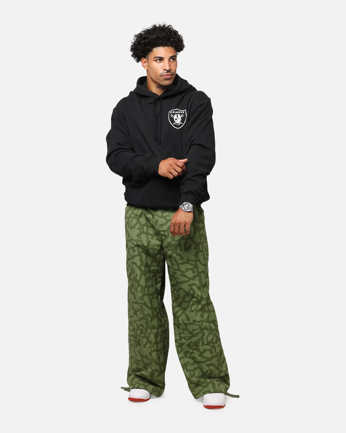 Majestic Athletic Las Vegas Raiders Acland Hoodie Black - Image 4