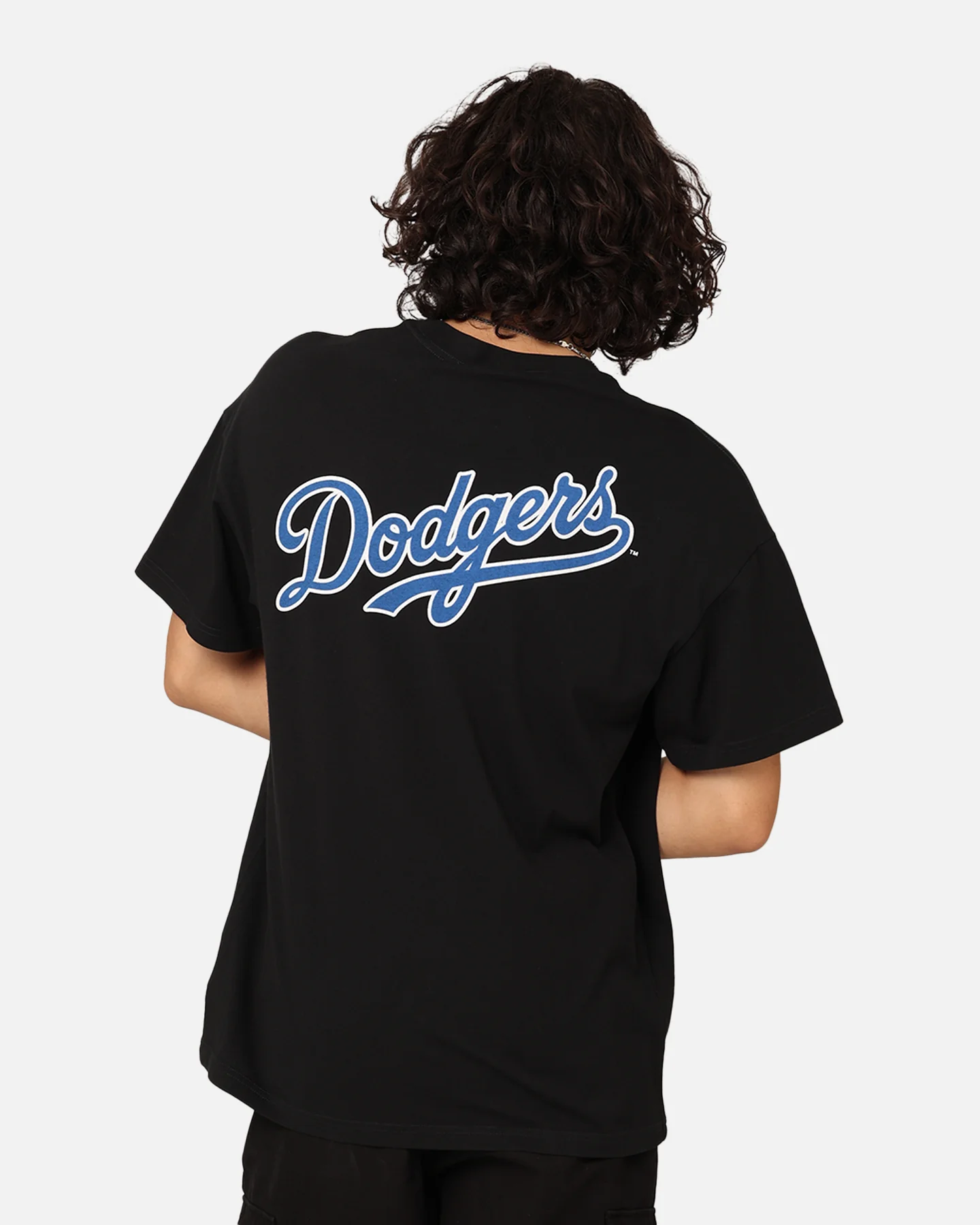 Majestic Athletic Los Angeles Dodgers City Graphic T-Shirt Faded Black - Image 2