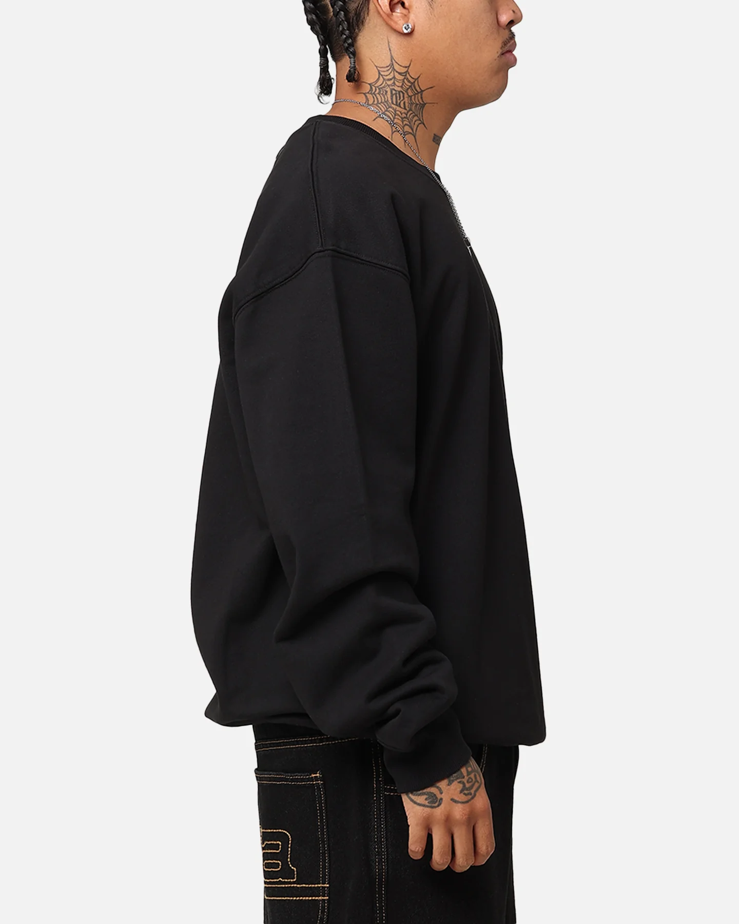 Malbon GD Crewneck Black - Image 4