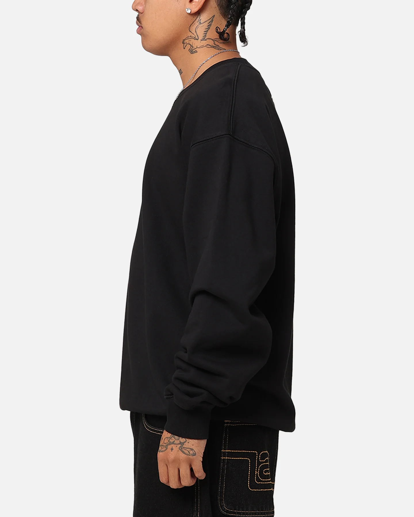 Malbon GD Crewneck Black - Image 5