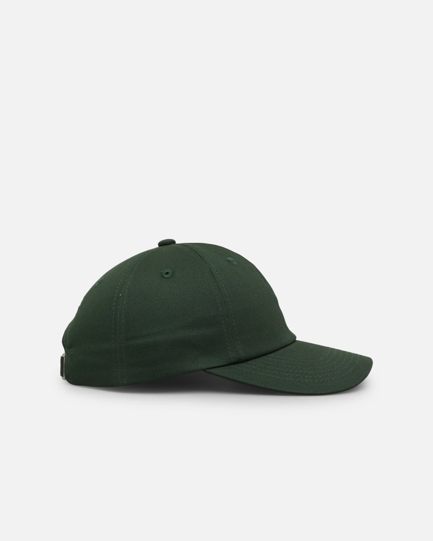 Malbon Washed Cotton Twill Strapback Evergreen - Image 3