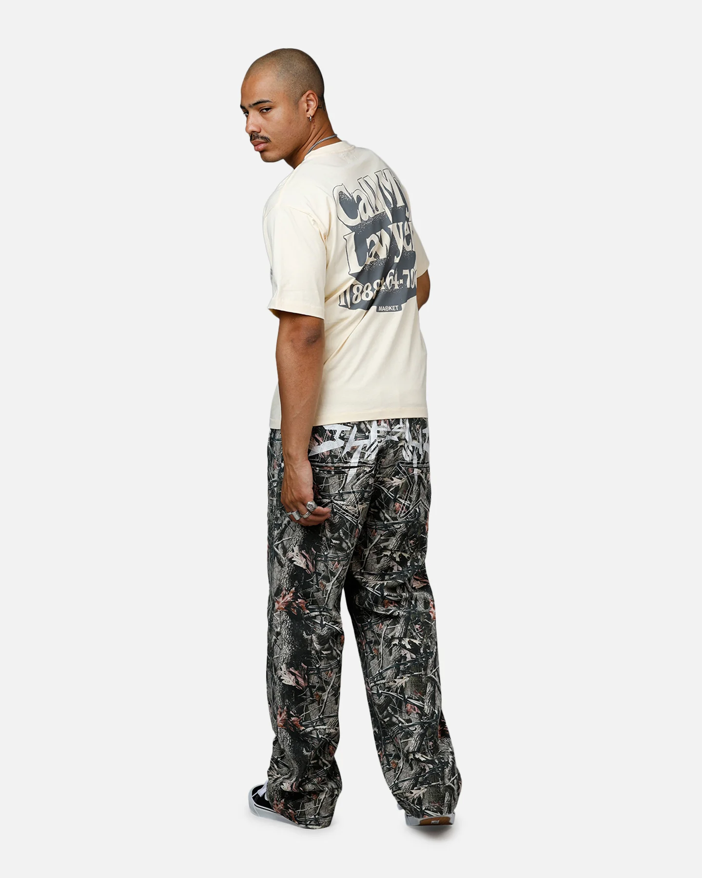 Market Call My Lawyer 3D T-Shirt Cream - Image 6