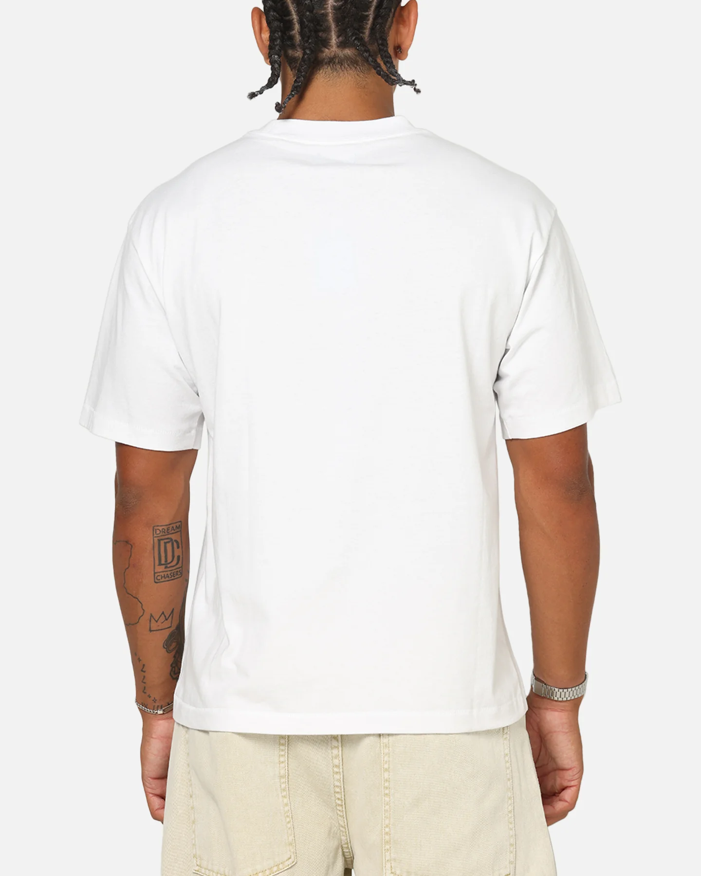 Market Camo Arc T-Shirt White - Image 3