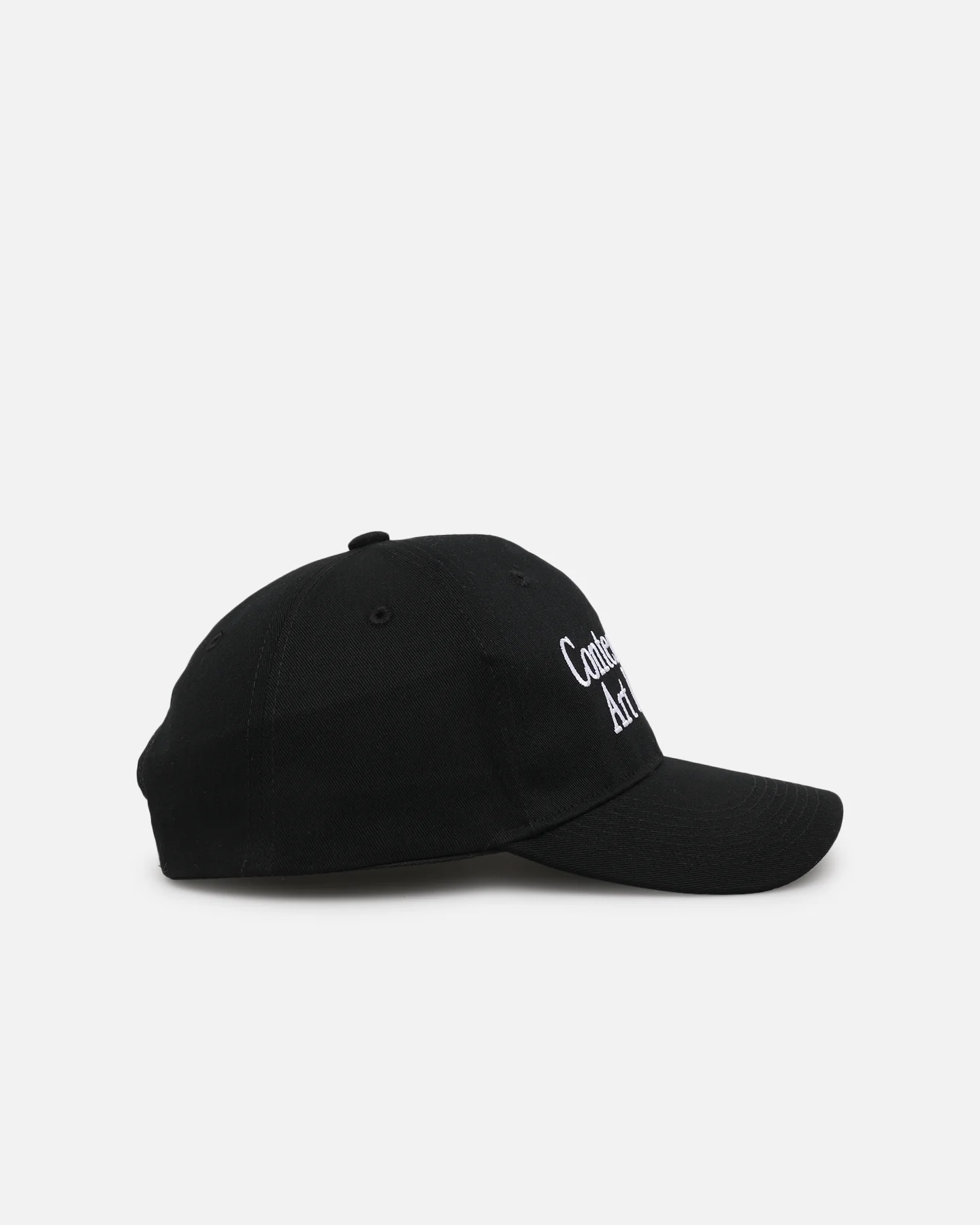 Market Contemporary Art 6 Panel Snapback Black - Image 3
