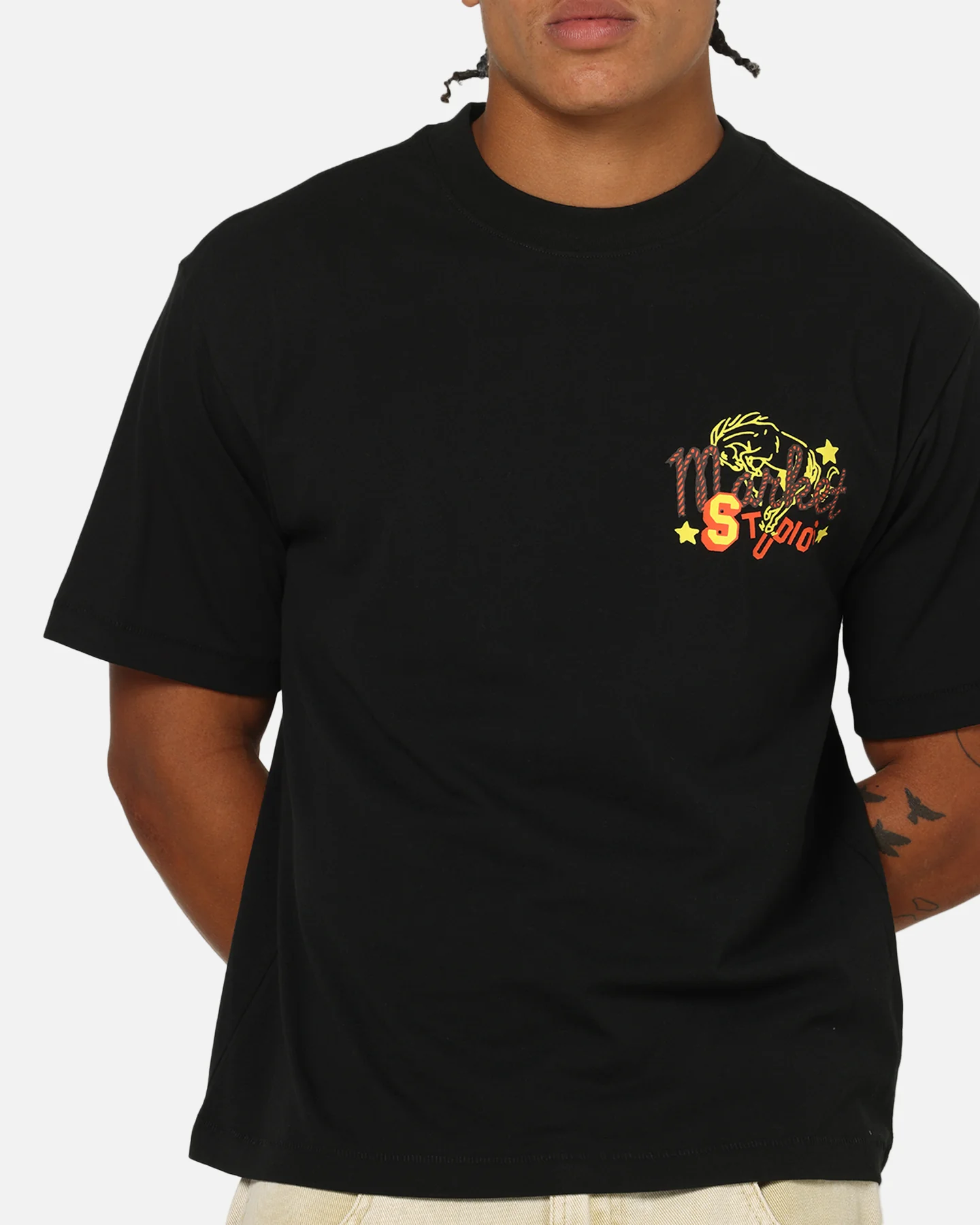 Market Desert League T-Shirt Pirate Black - Image 8