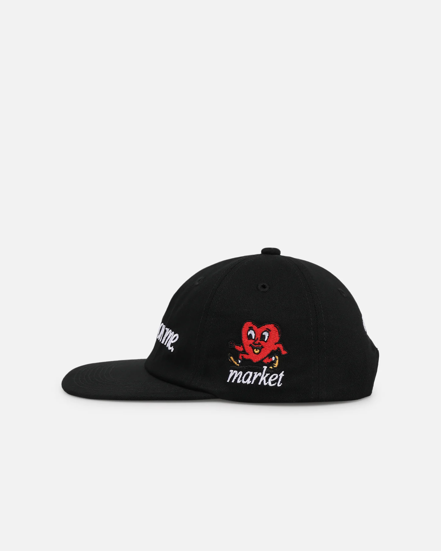 Market Fragile 6 Panel Snapback Black - Image 4