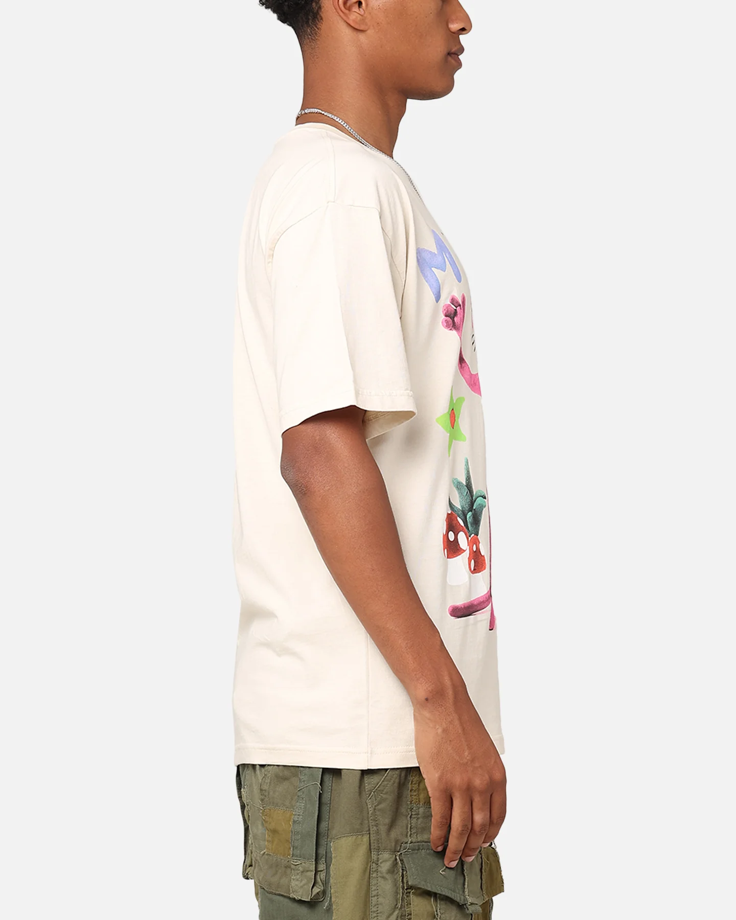 Market Pink Panther Nostalgia T-Shirt Ecru - Image 4