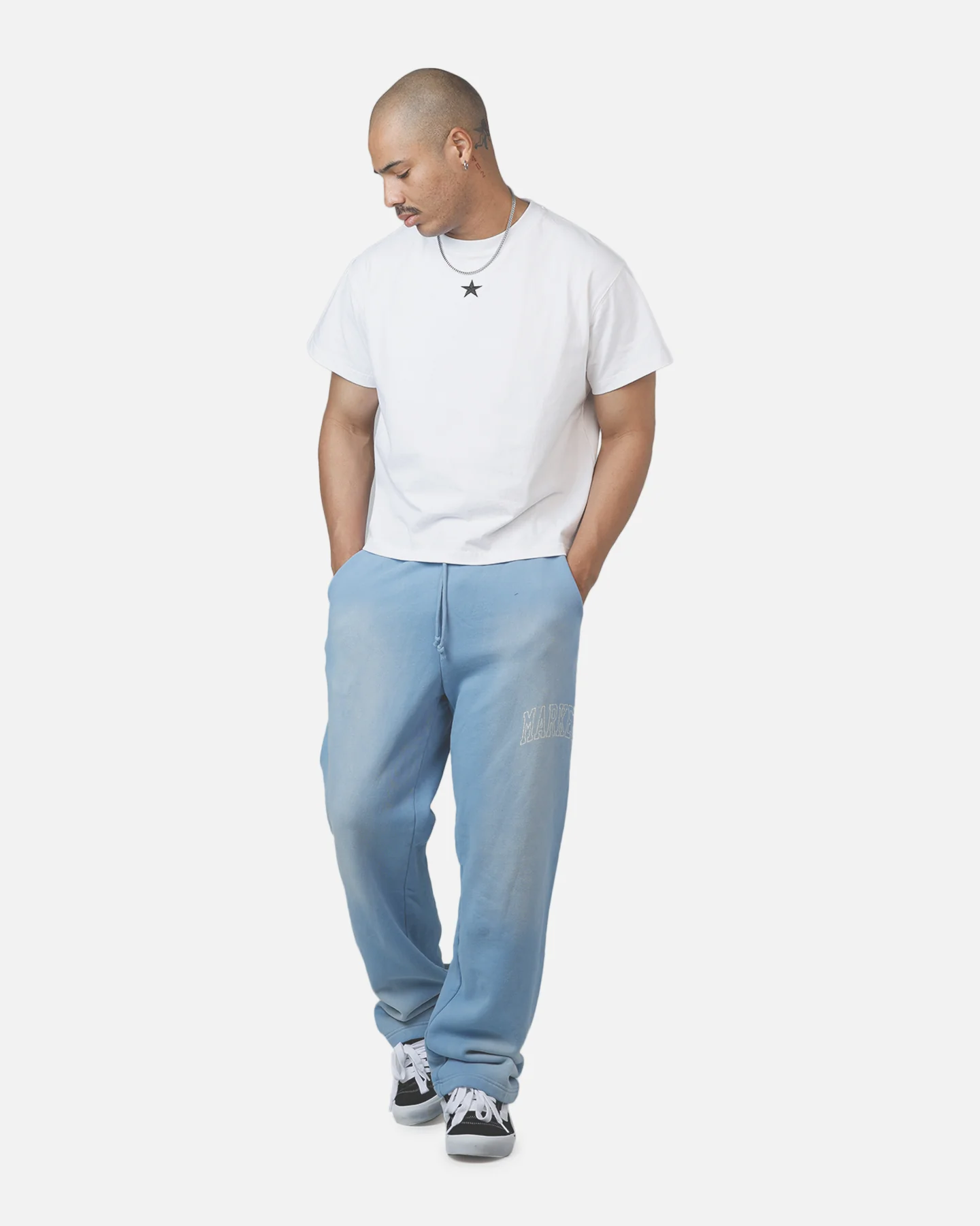 Market Static Arch Sweatpants Sky Blue - Image 2