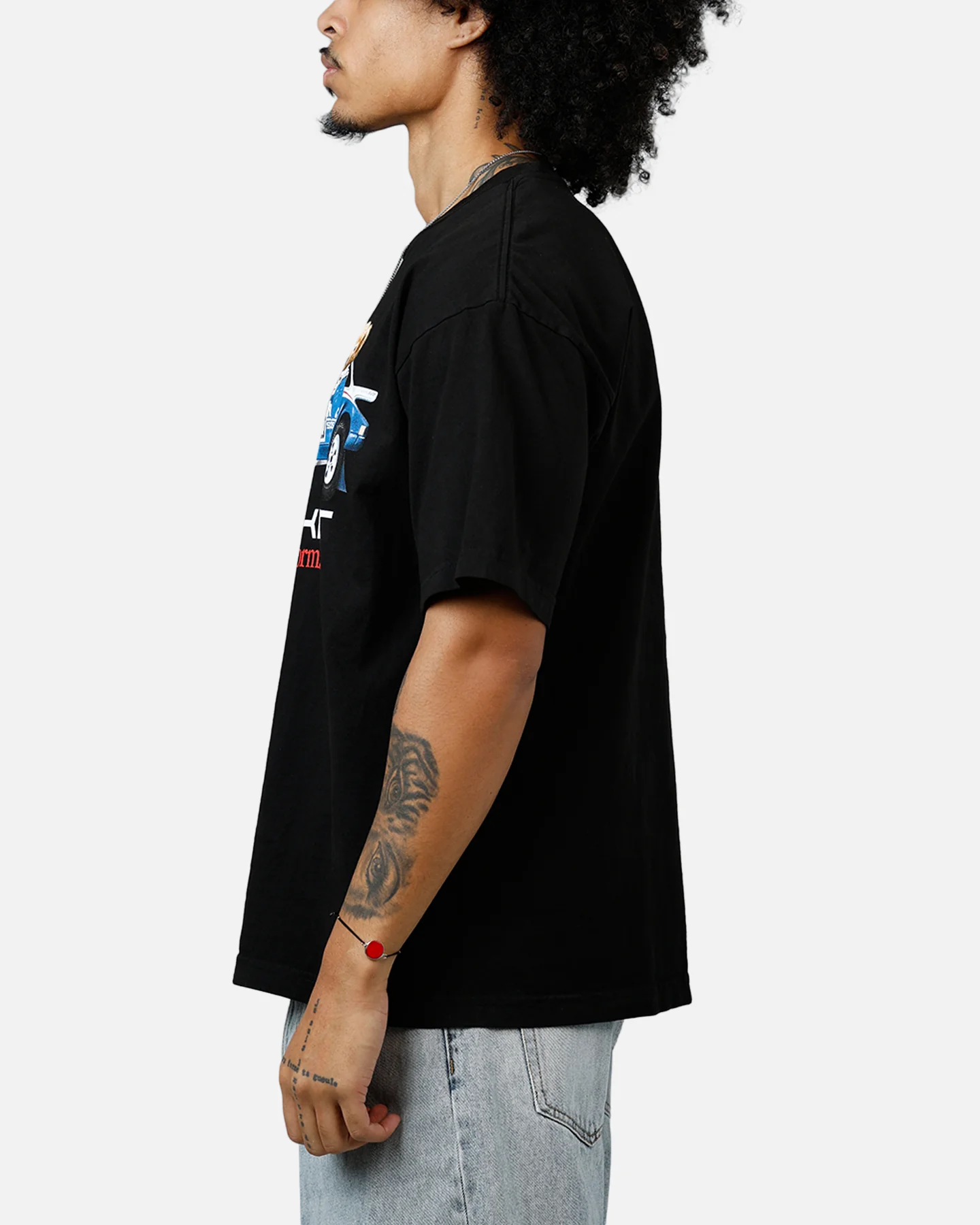 Market Ultimate Rally Bear T-Shirt Washed Black - Image 5