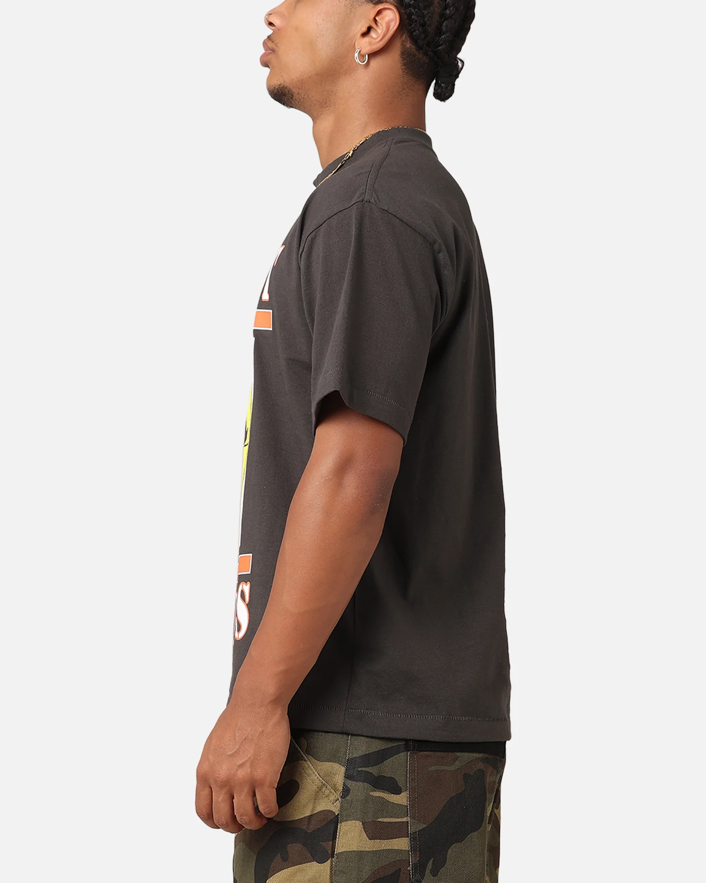 Market X Smiley Focus T-Shirt Washed Black - Image 5