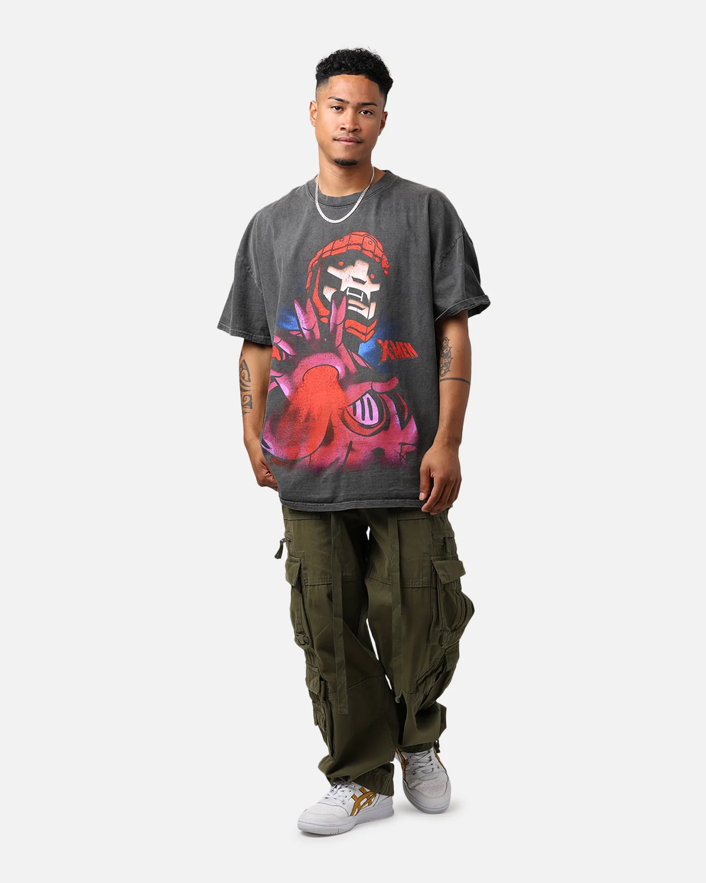 Marvel X-Men Sentinel Heavyweight T-Shirt Black Wash - Image 3