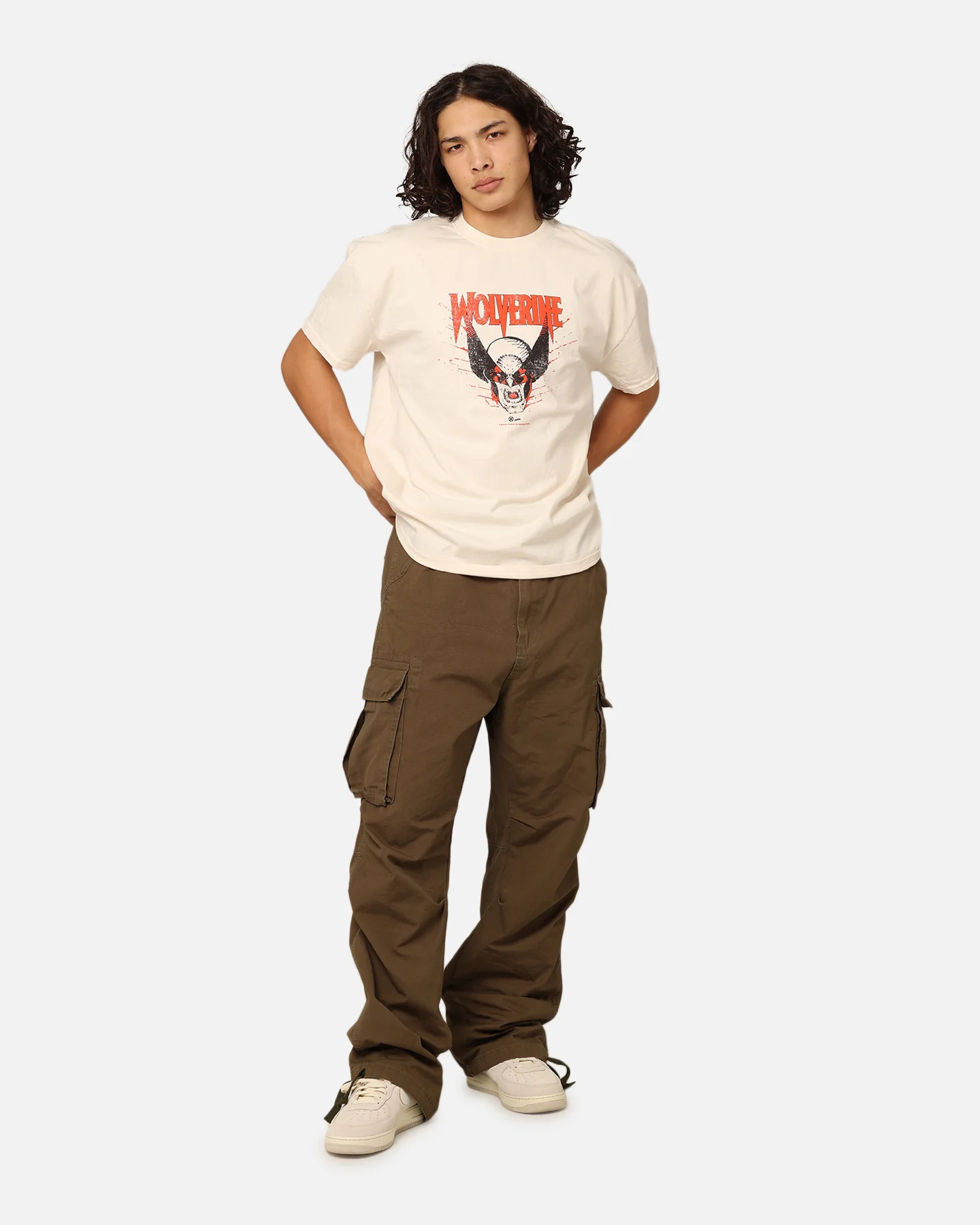 Marvel X-Men Wolverine Heavyweight T-Shirt Off White - Image 8
