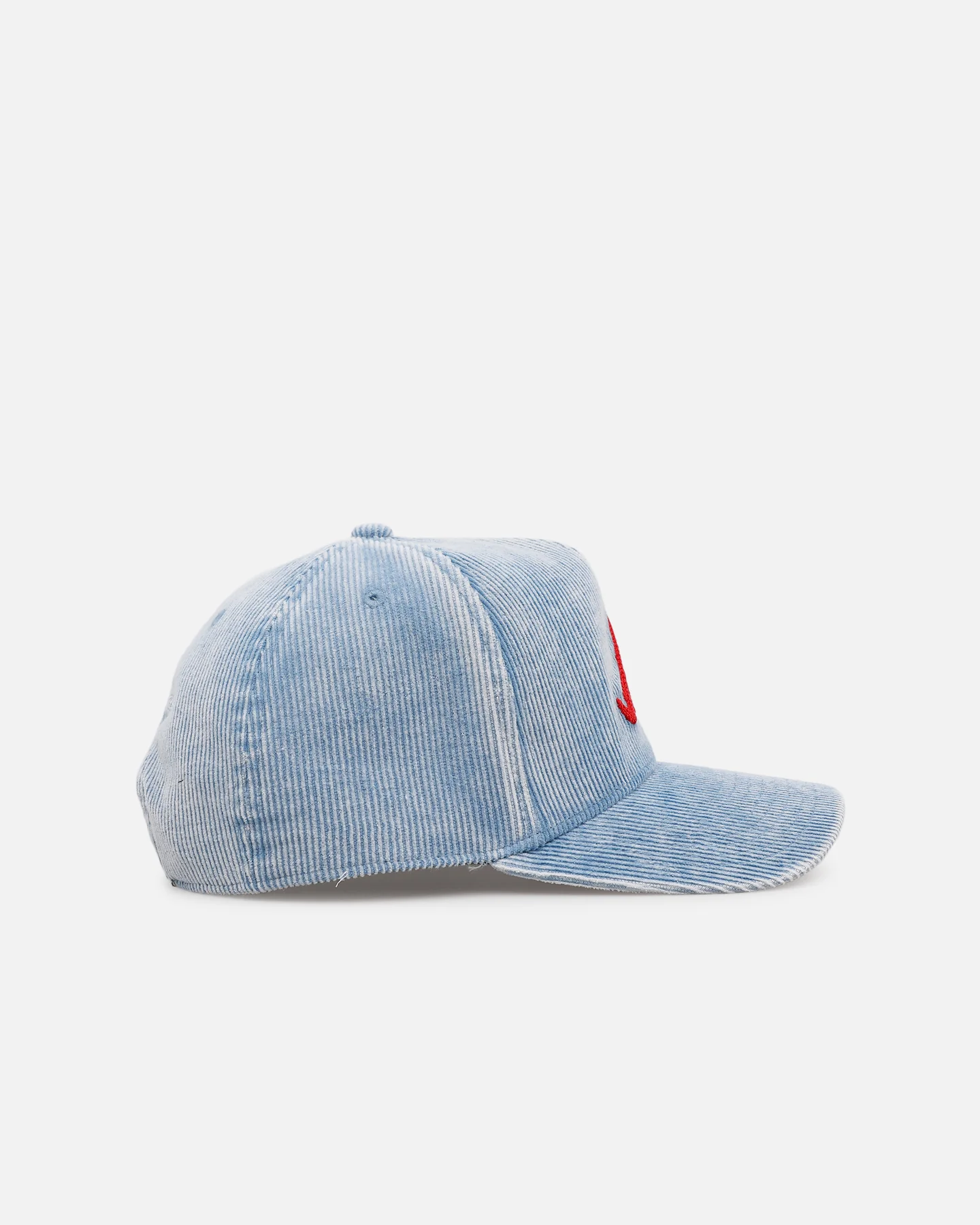 Mitchell & Ness Atlanta Braves 'Dusty Cord' Pro Pinch Snapback Light Blue - Image 4