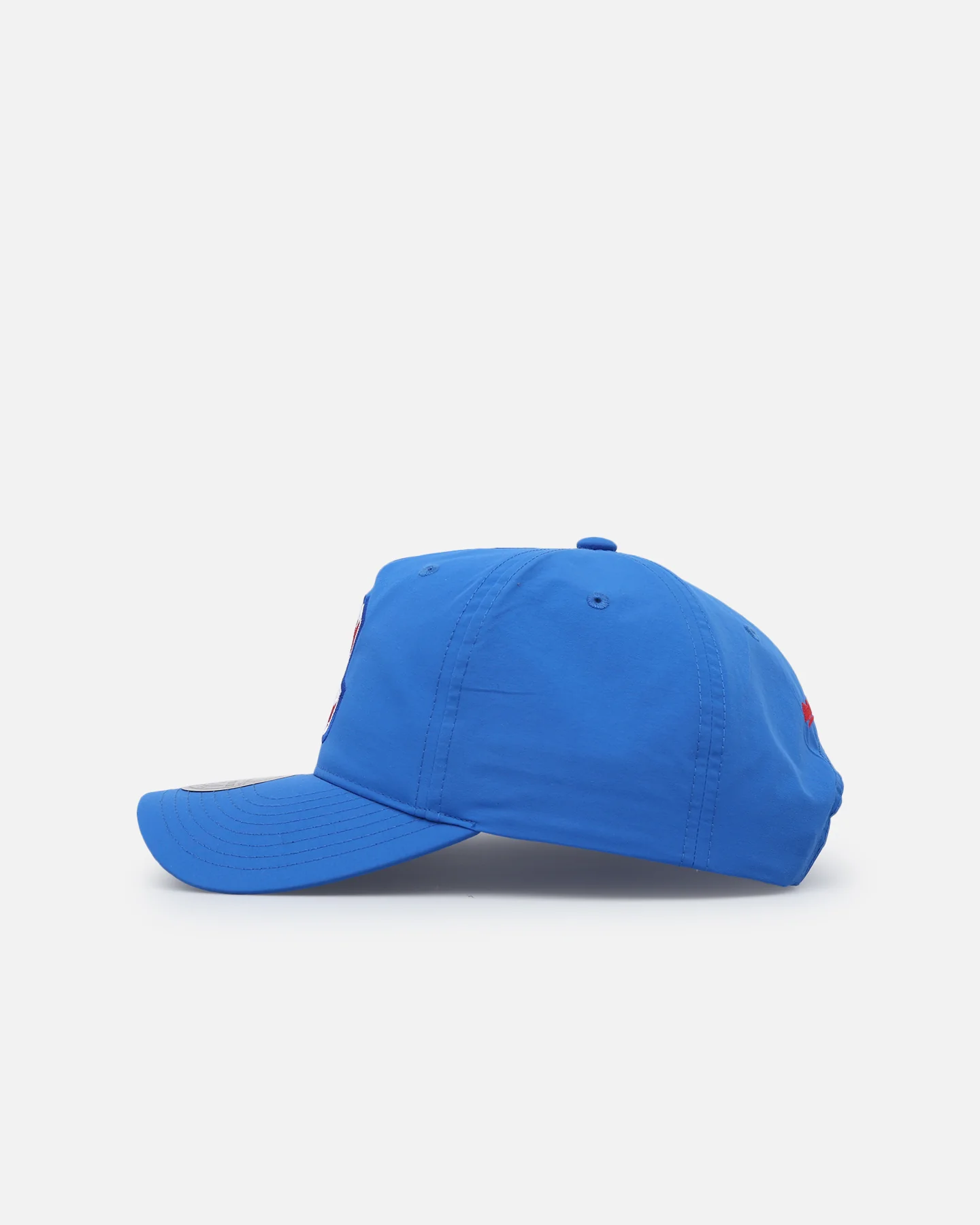Mitchell & Ness Atlanta Braves Retro Matte Nylon Origins Snapback Blue - Image 5