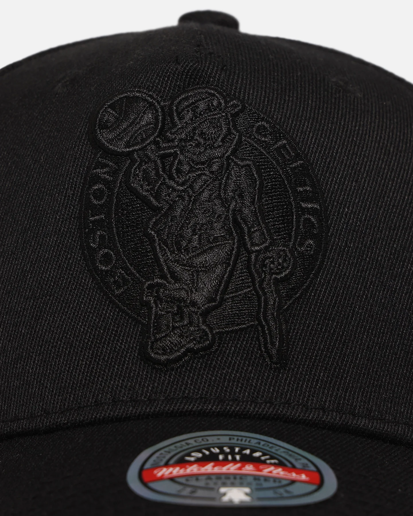 Mitchell & Ness Boston Celtics 'Triple Black Core Classic' MVP Snapback Black - Image 5