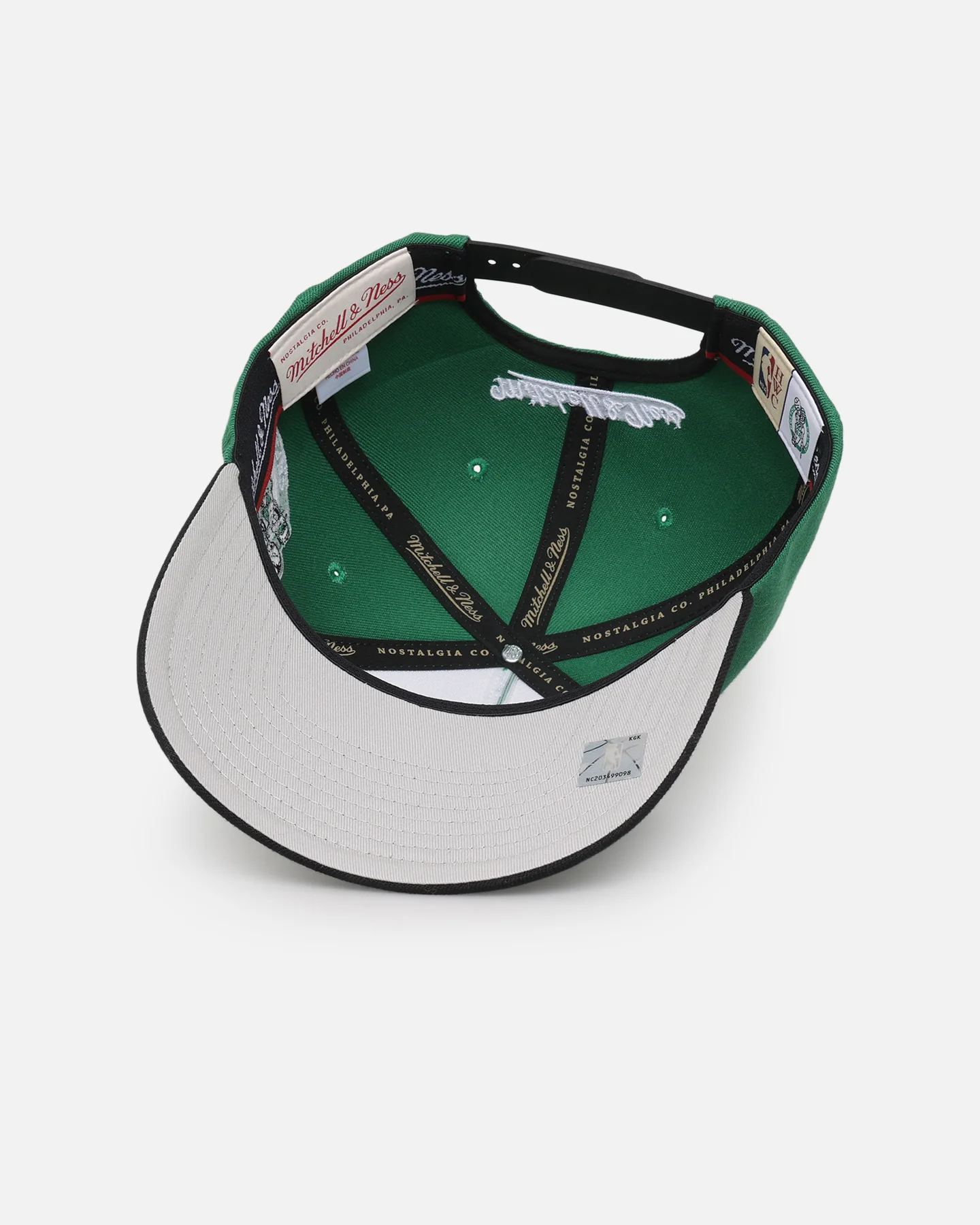 Mitchell & Ness Boston Celtics 'Luck of the Irish' MVP Snapback Green/Black - Image 6