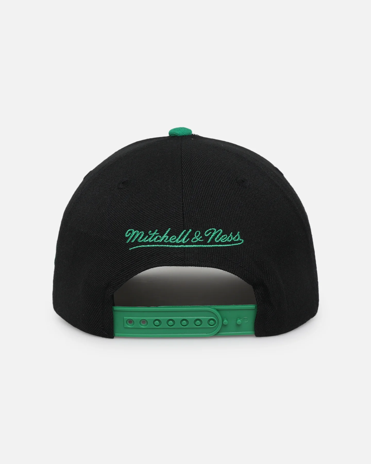 Mitchell & Ness Boston Celtics 'Luck of the Irish' Pro Crown Snapback Black/Green - Image 2