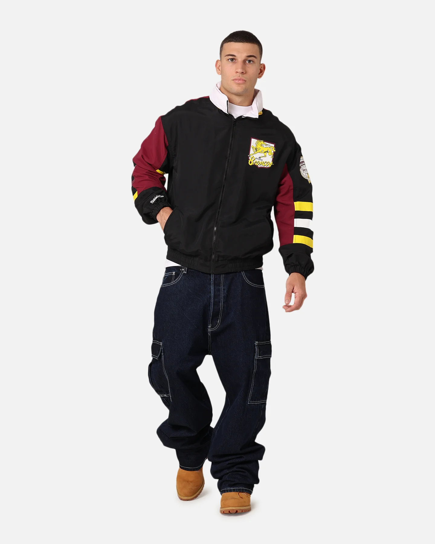 Mitchell & Ness Brisbane Broncos 1992 Grand Final Spray Jacket Multicolour - Image 4